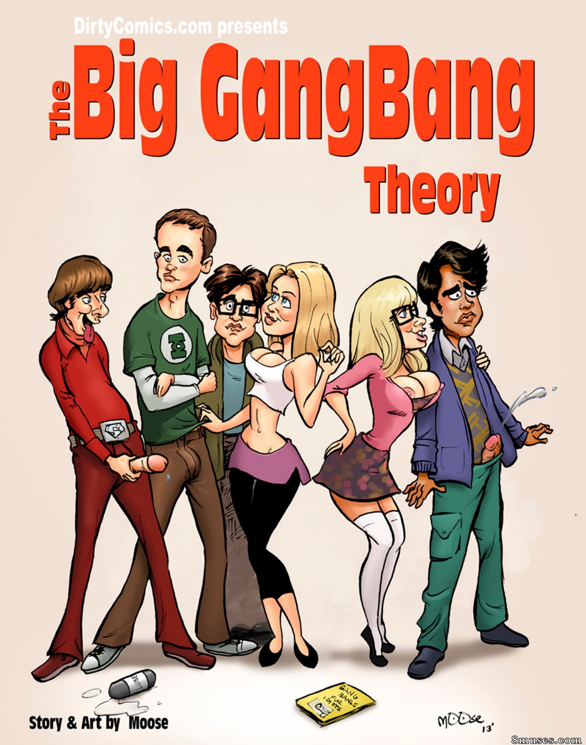 Page 1 | Dirty-Comics/The-Big-GangBang-Theory/Issue-1 | 8muses - Sex Comics