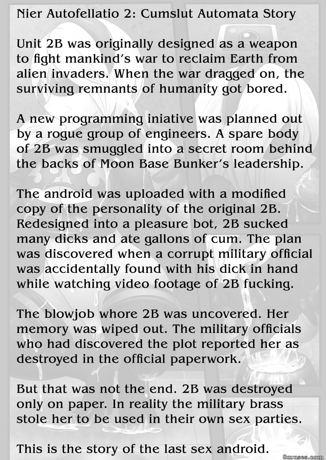 Nier Autofellatio - Issue 2 - Cumslut Automata - Page 2
