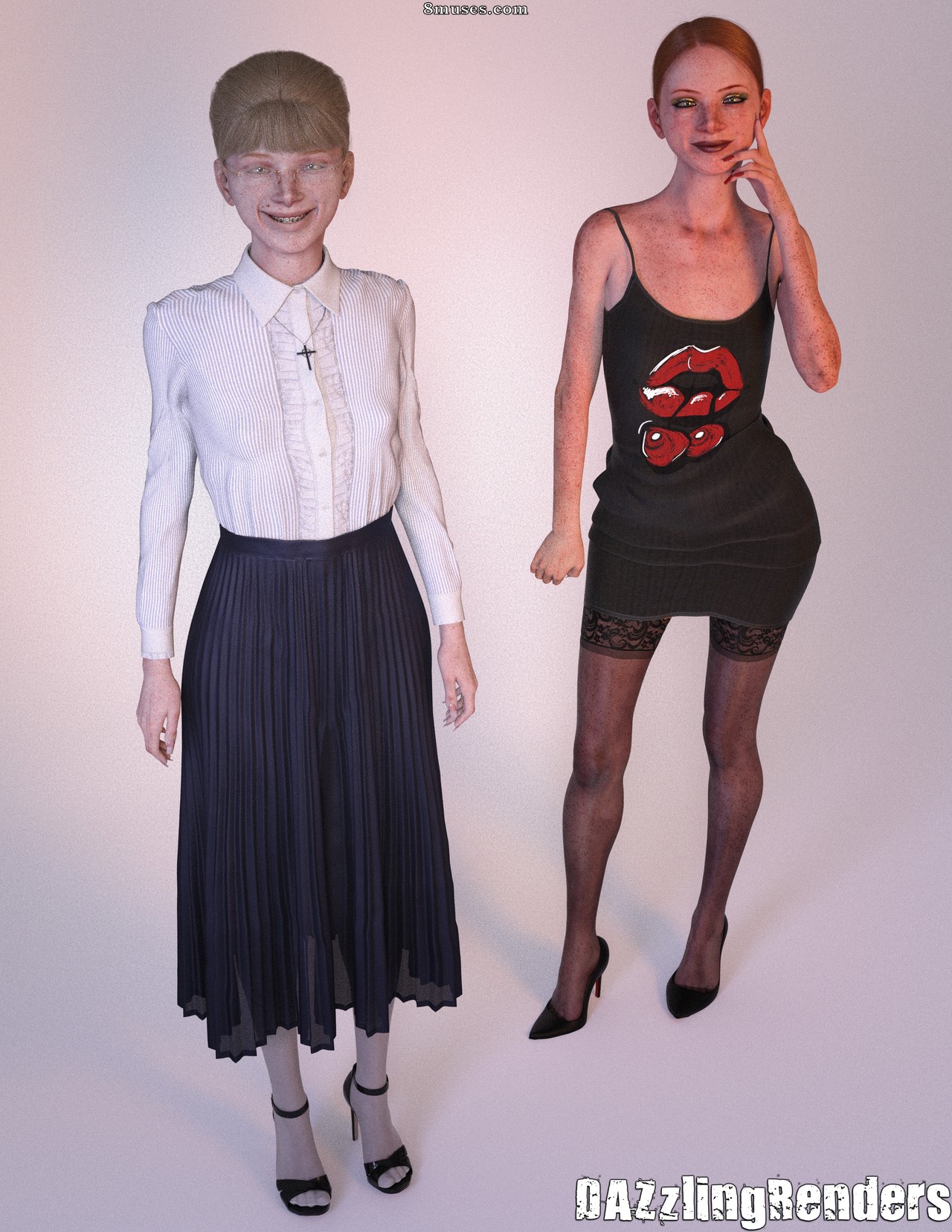 DAZzling Renders aka Cocksucker - Hélène (21), Miss Myrtle (67) et Maître Richard (67) - Page 5
