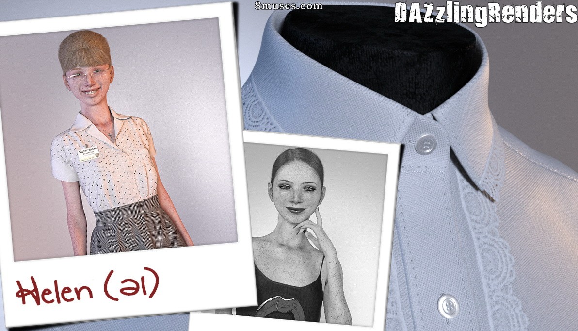 DAZzling Renders aka Cocksucker - Helen (21), Miss Myrtle (67) & Master Richard (67) - Page 2