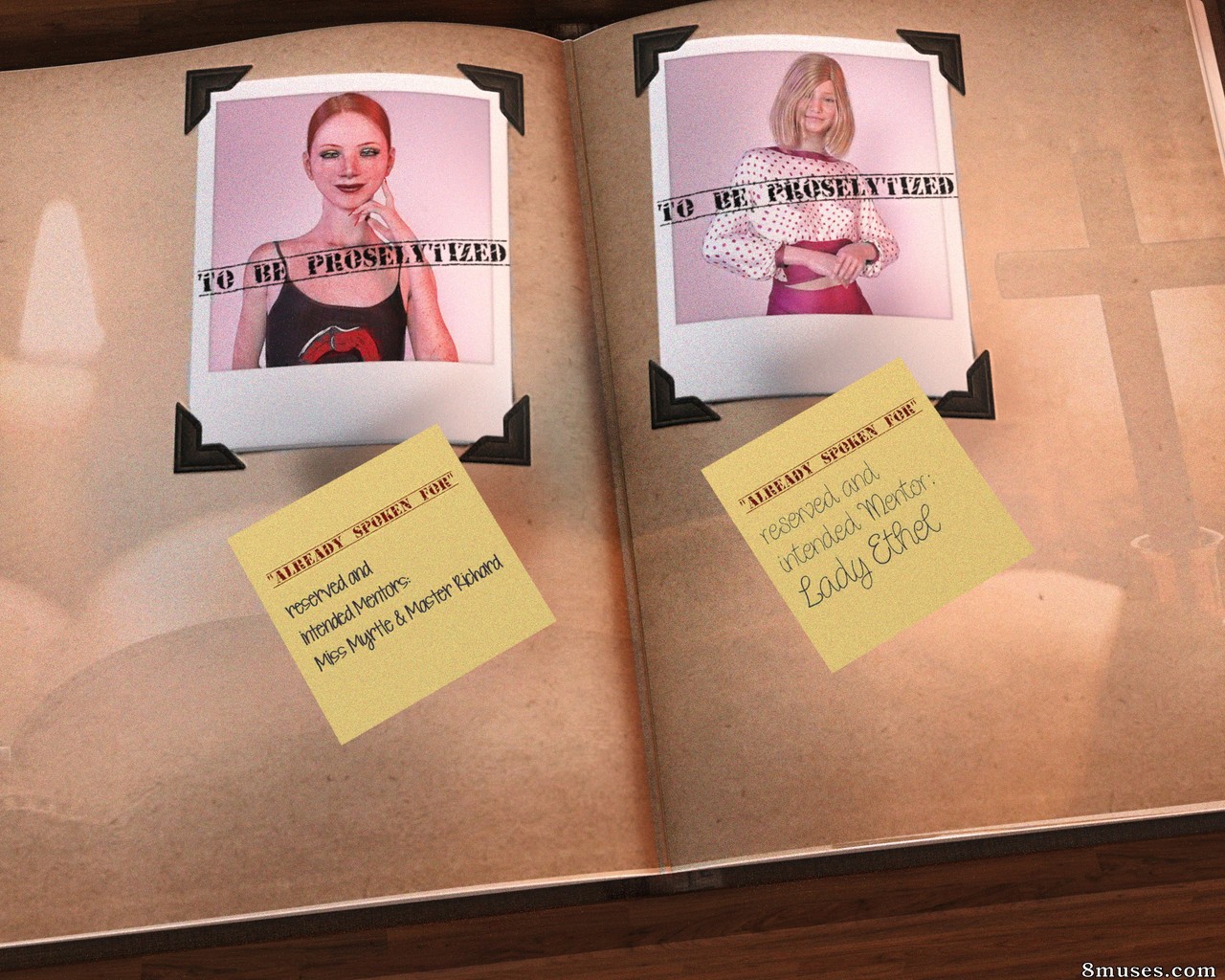 DAZzling Renders aka Cocksucker - Helen (21), Miss Myrtle (67) & Master Richard (67) - Page 17