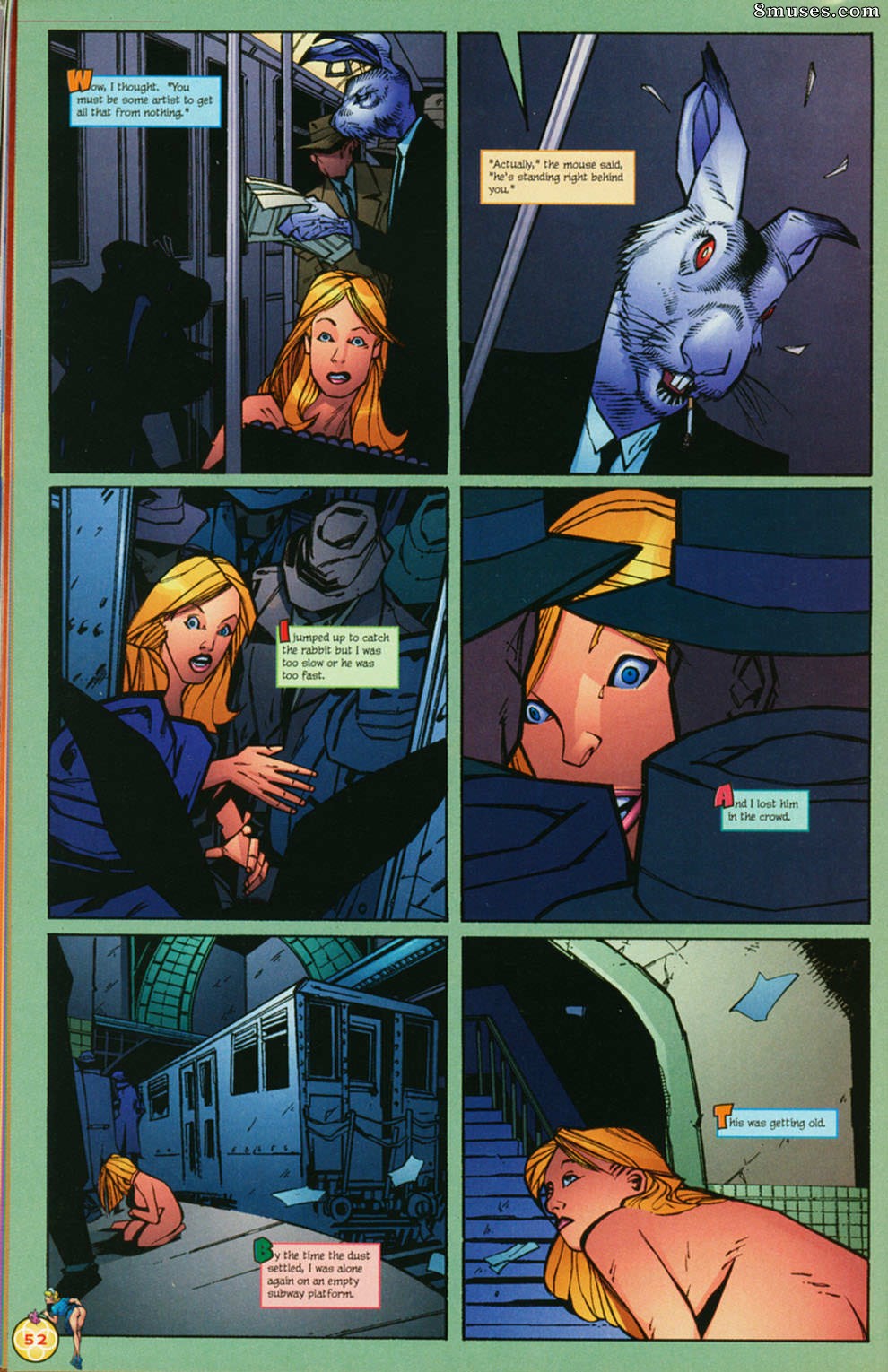 Penthouse Comics - Alice - Um conto de fadas fracturado - Página 9