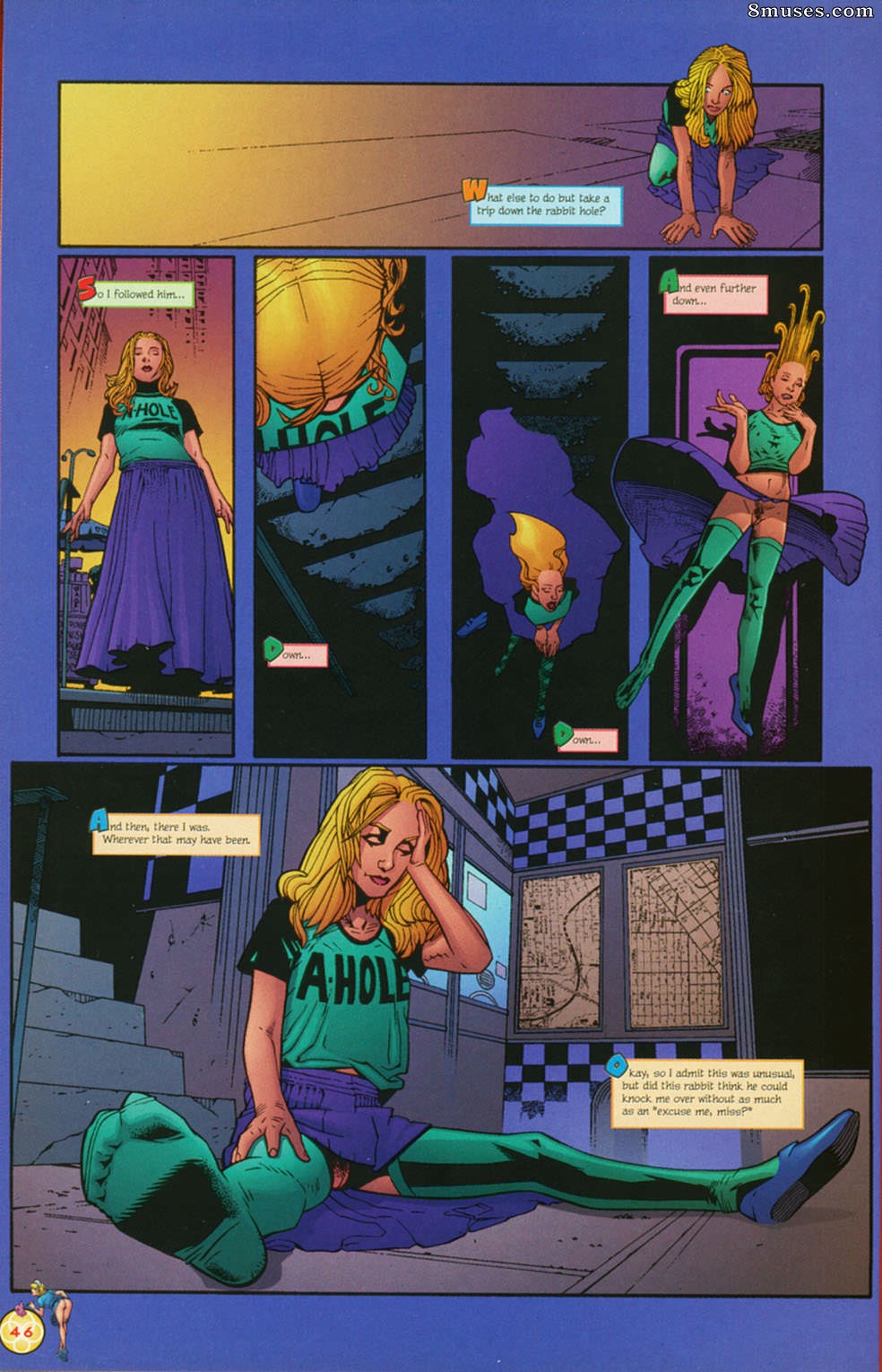 Penthouse Comics - Alice - Um conto de fadas fracturado - Página 3