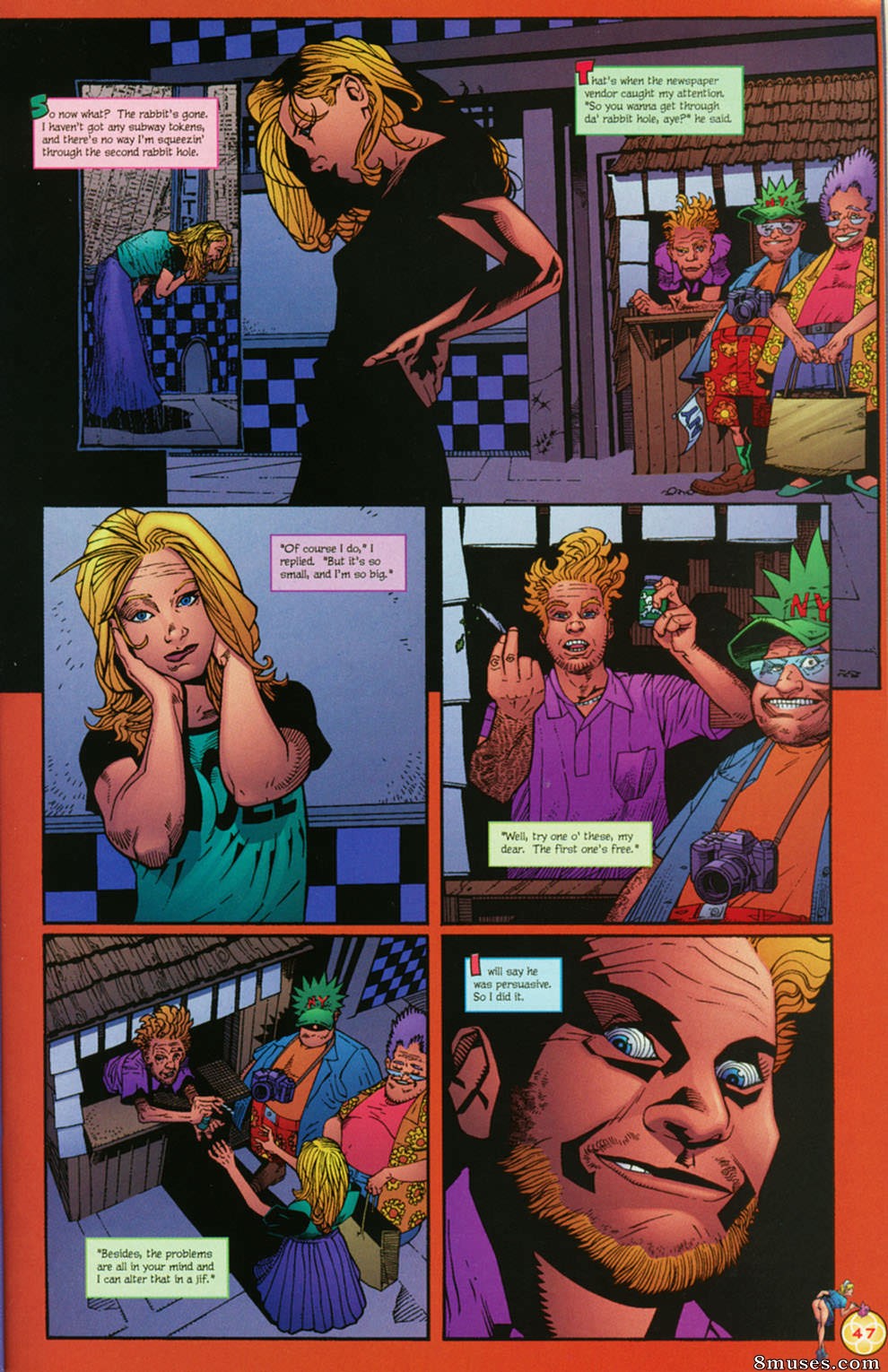 Penthouse Comics - Alice - Um conto de fadas fracturado - Página 4