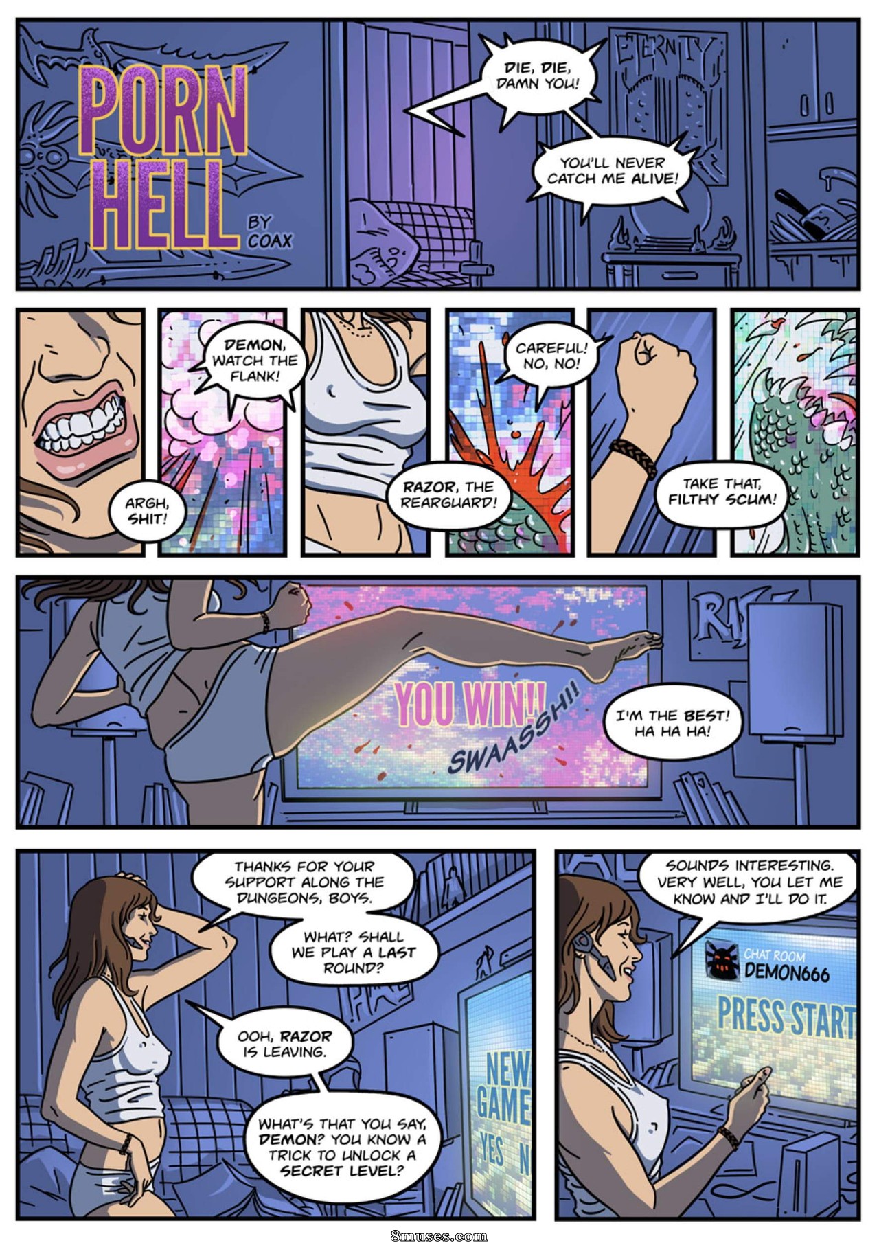 Coax Comics - Inferno pornô - Página 3