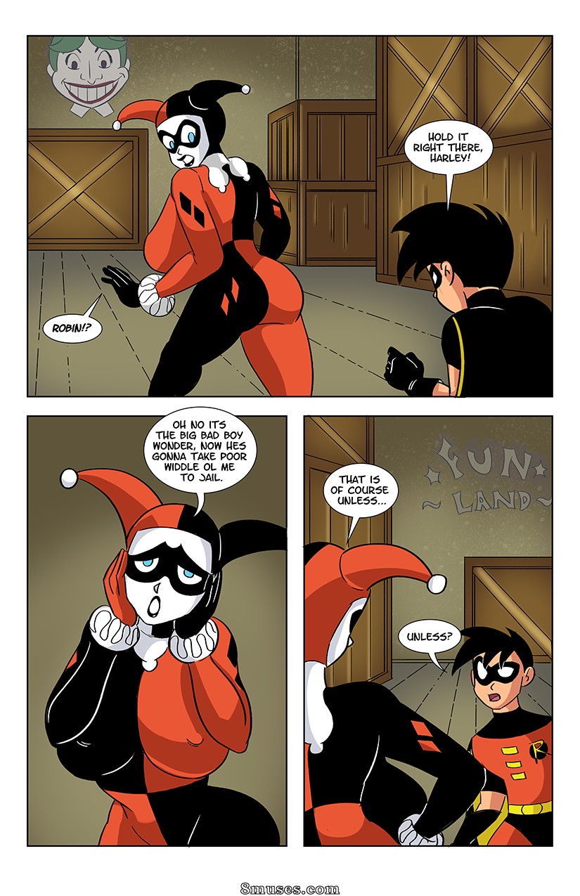 Glassfish Comics - Harley and Robin - The Deal - Page 1
