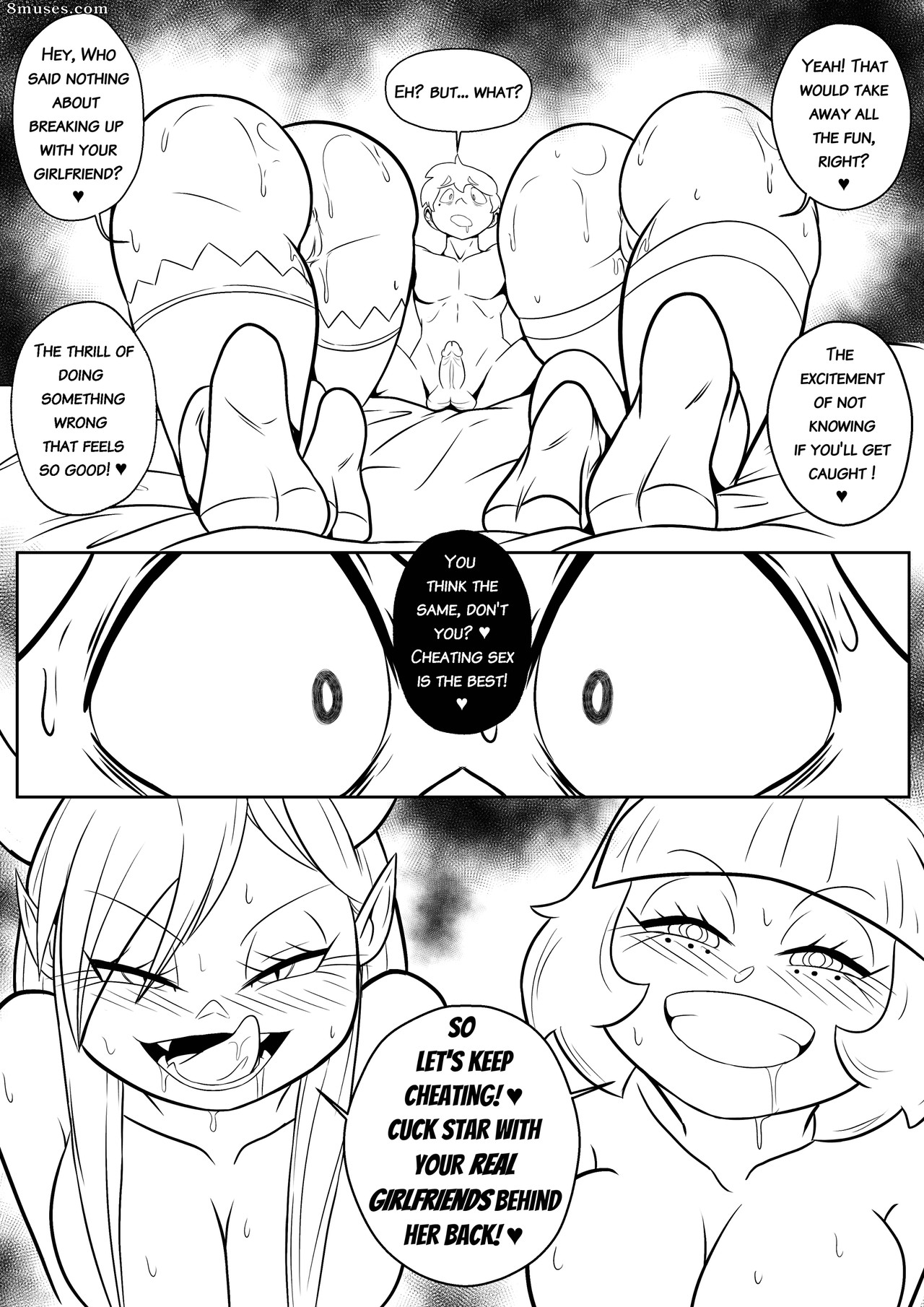 Cheat Weekend - Love Birds' Sunday - Black & White - Page 23