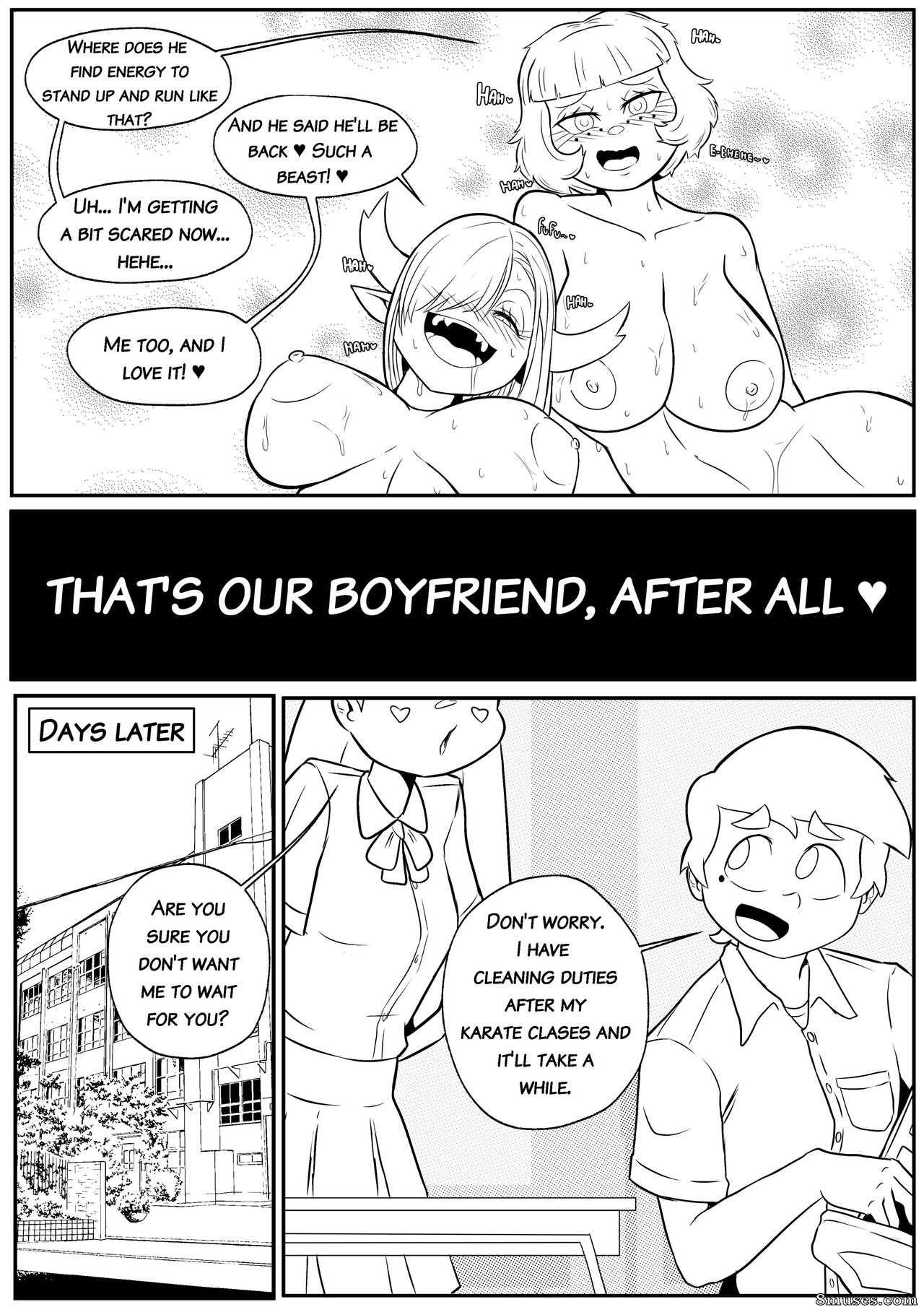 Cheat Weekend - Love Birds' Sunday - Black & White - Page 27