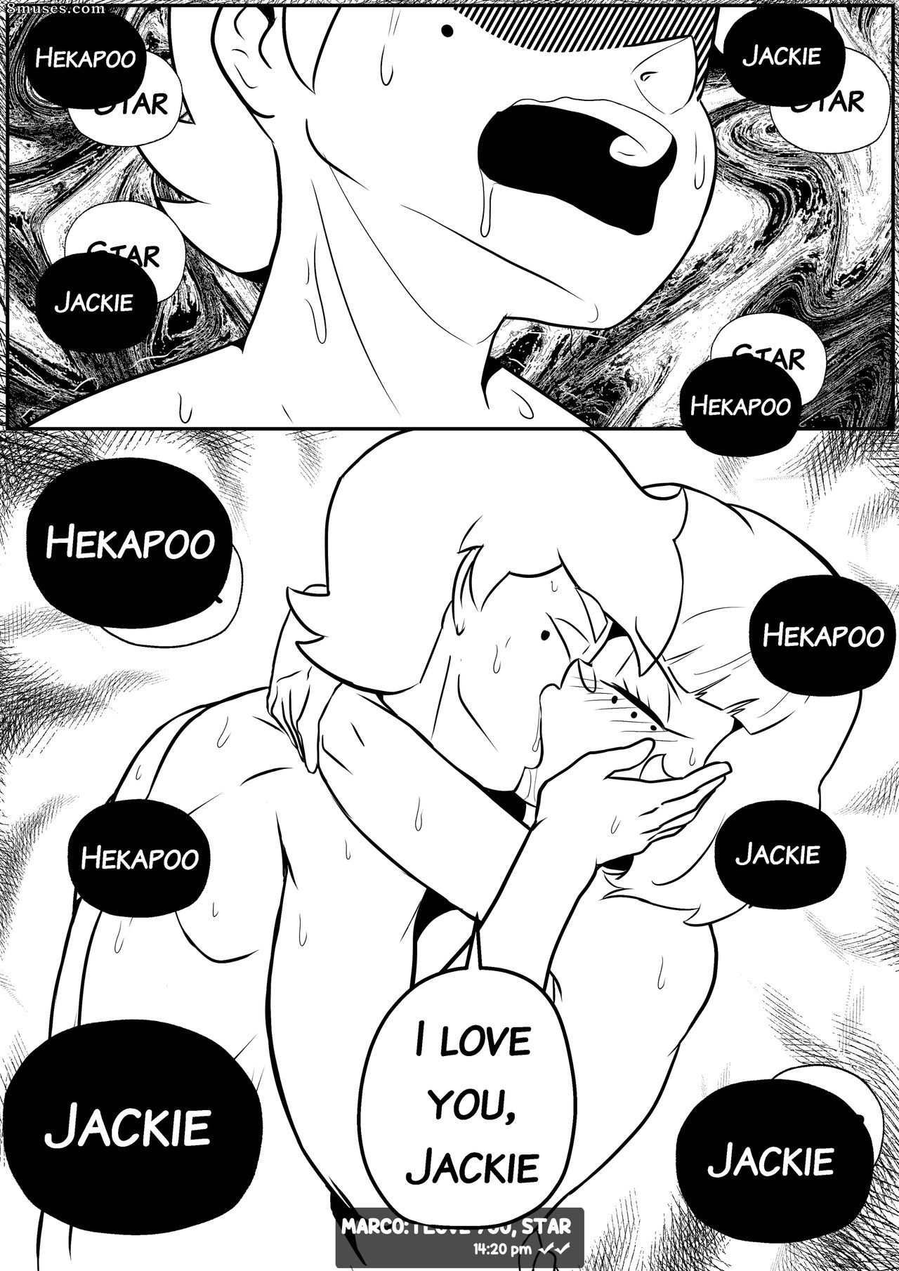 Cheat Weekend - Love Birds' Sunday - Black & White - Page 19