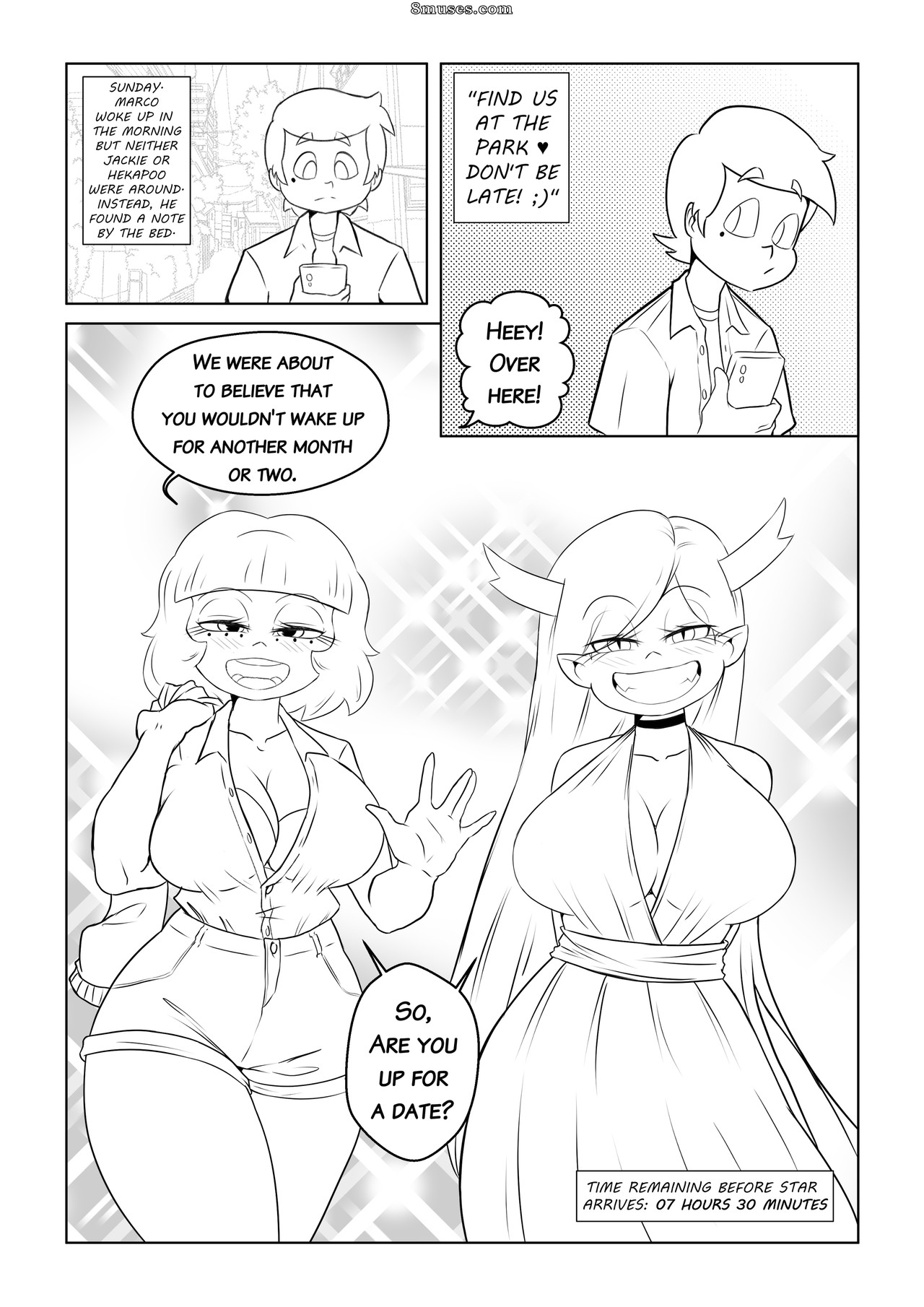 Cheat Weekend - Love Birds' Sunday - Black & White - Page 3