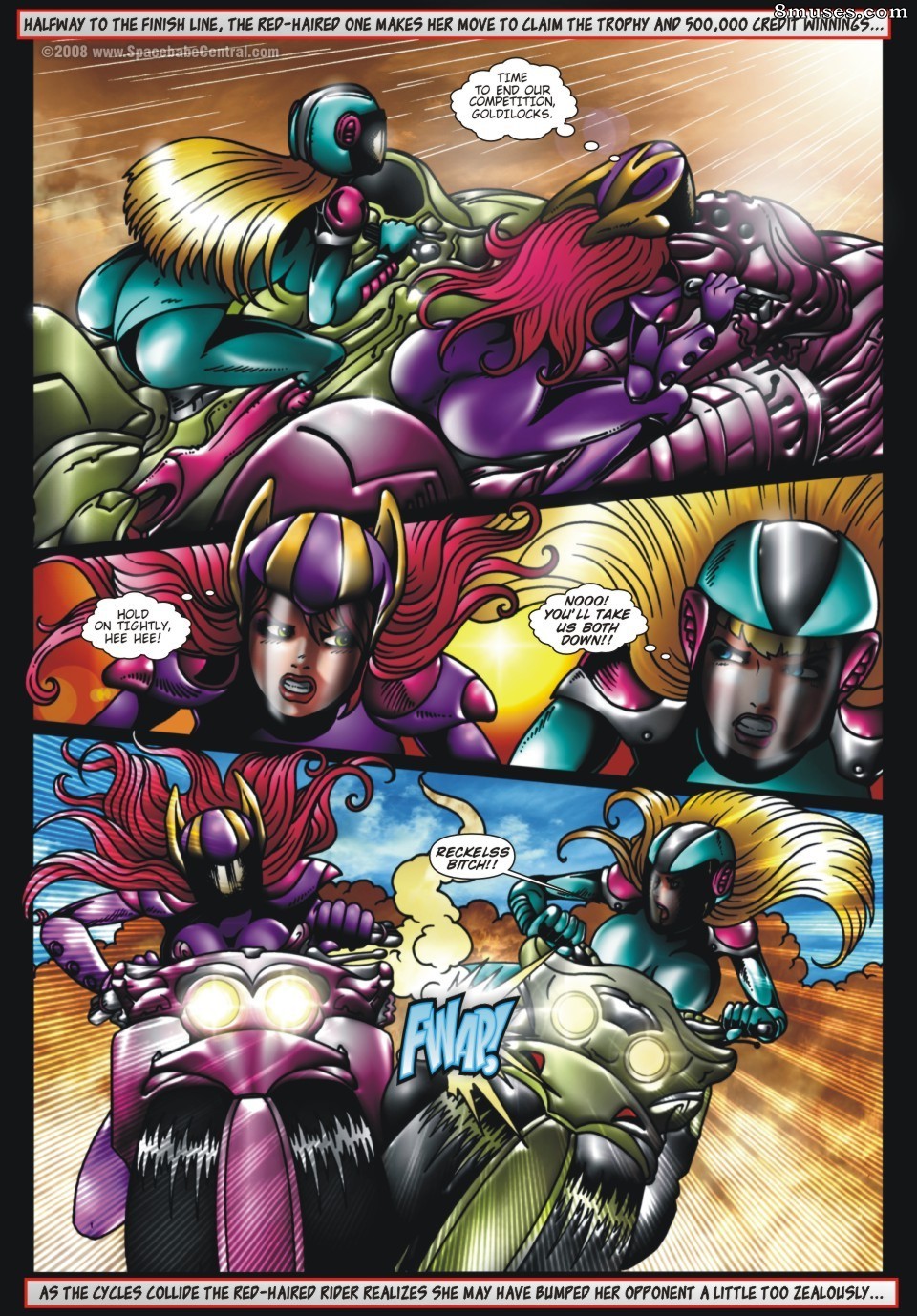 Monster Babe Central - Cyclon 500 - Page 3