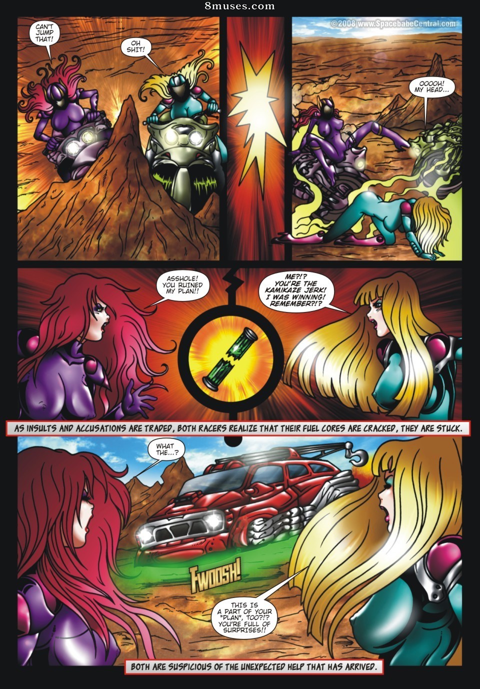 Monster Babe Central - Cyclon 500 - Page 4