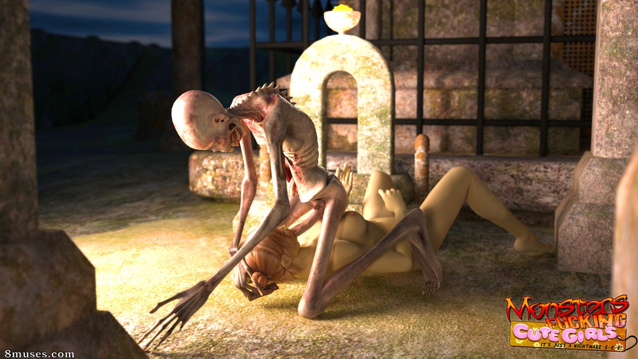 Monster Fucking Cute Girls - Naughty Skeleton - Page 13
