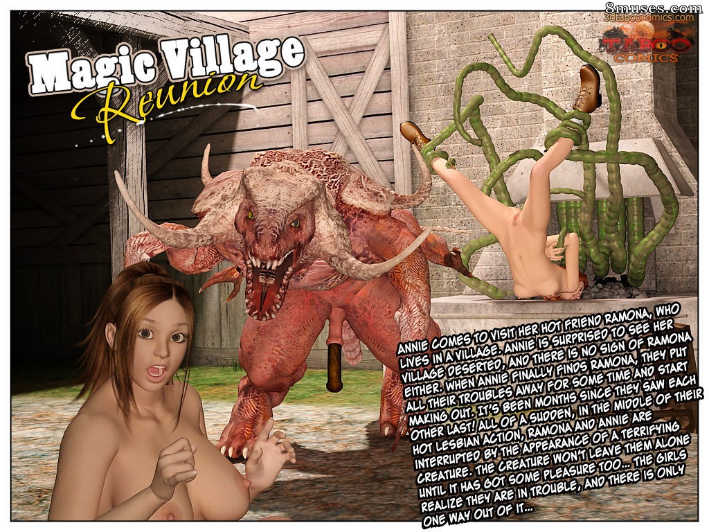 3D Taboo Comics - Magic Village Reunion - Page 1