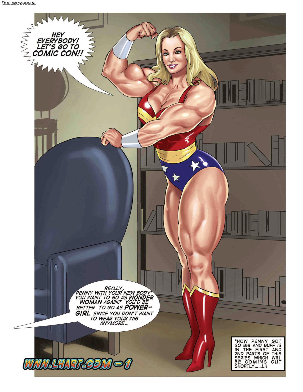 Big Blonde Theory - Issue 1 - Page 1