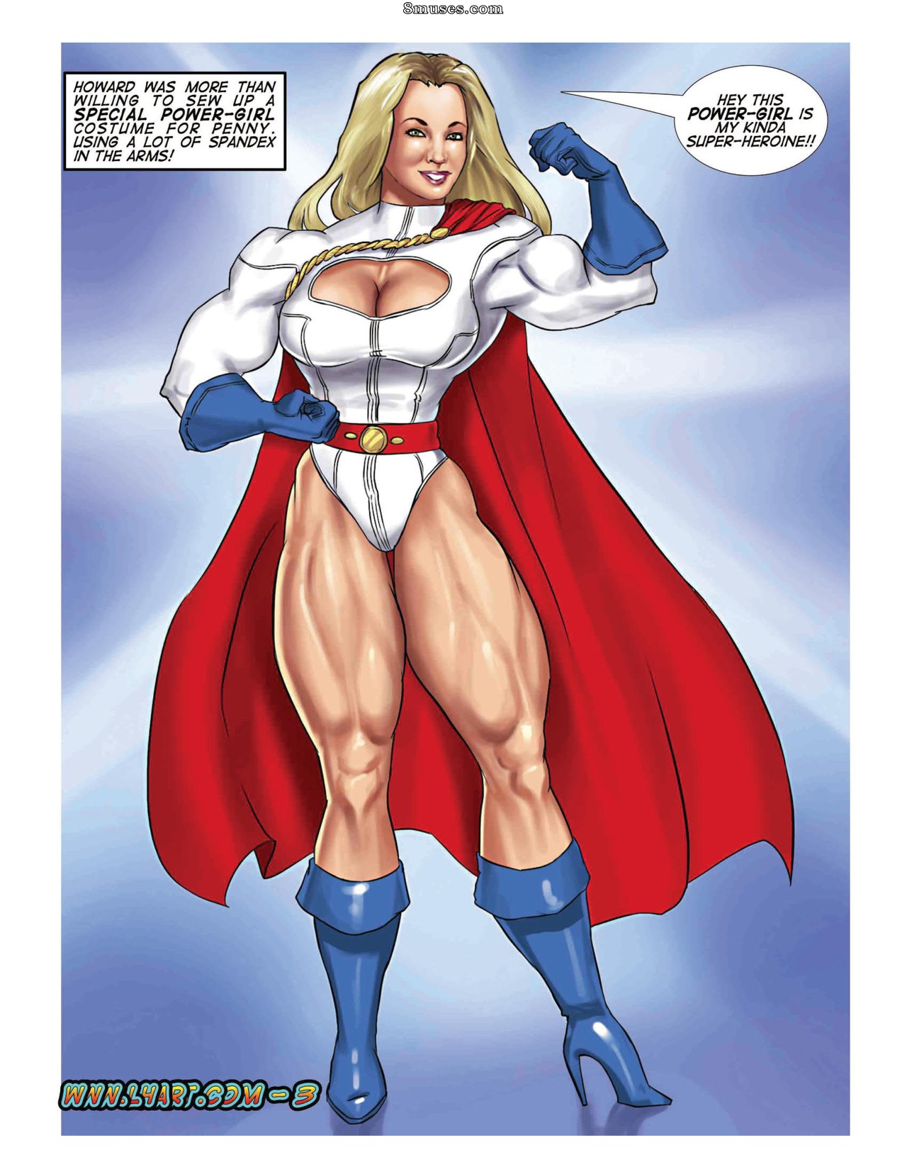 Big Blonde Theory - Issue 1 - Page 3