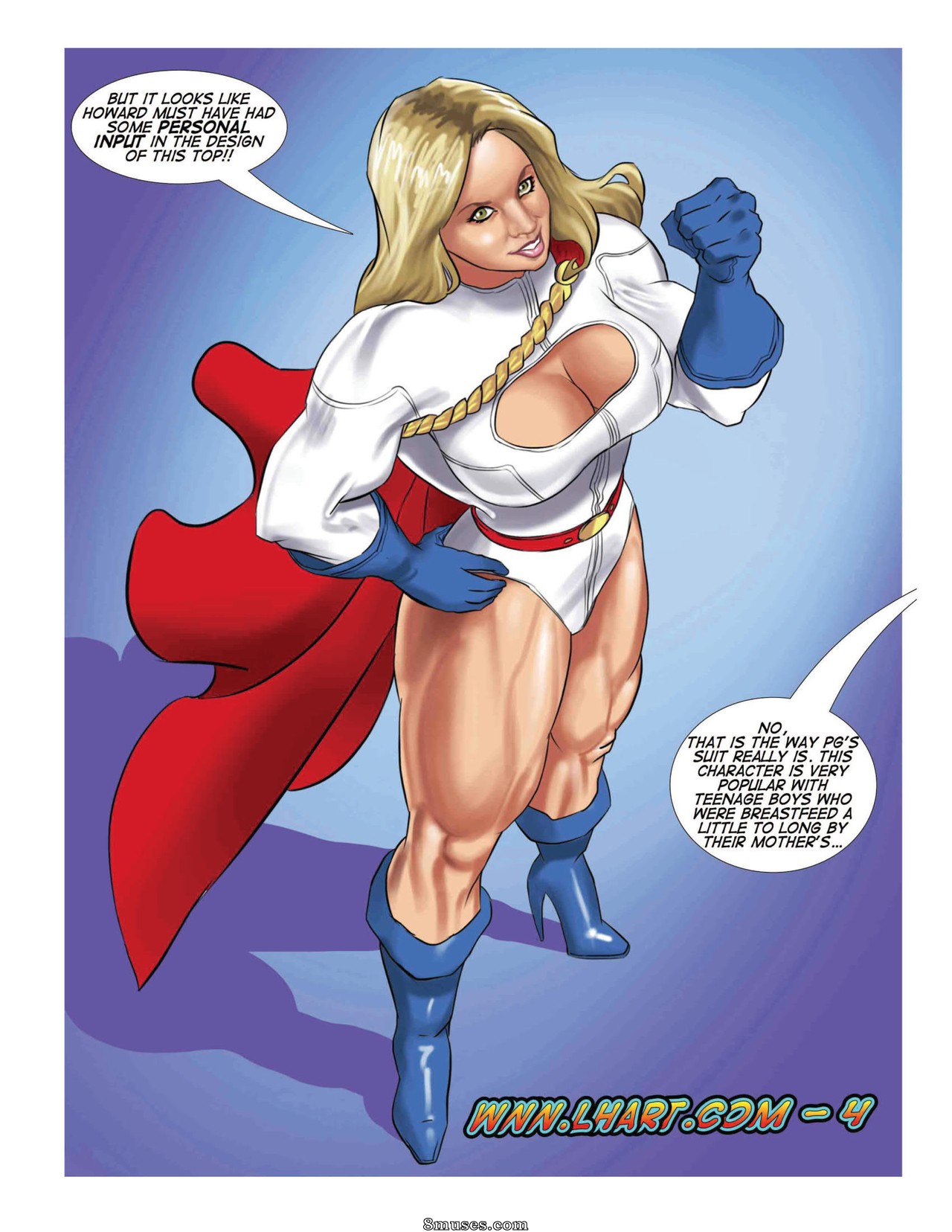 Big Blonde Theory - Issue 1 - Page 4
