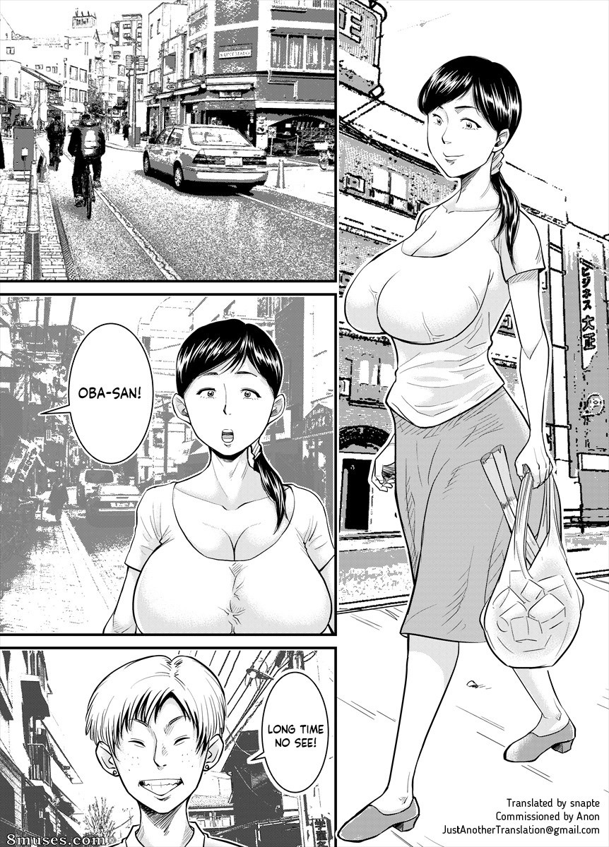 Nobishiro - Jimi na Oba-san ga - Page 1