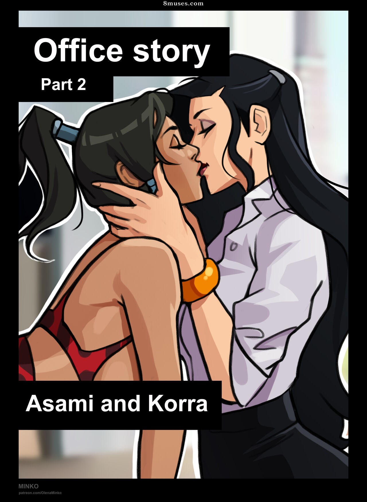 Page 9 | Olena-Minko-Comics/Korra-and-Asami-Office-Story | 8muses - Sex  Comics