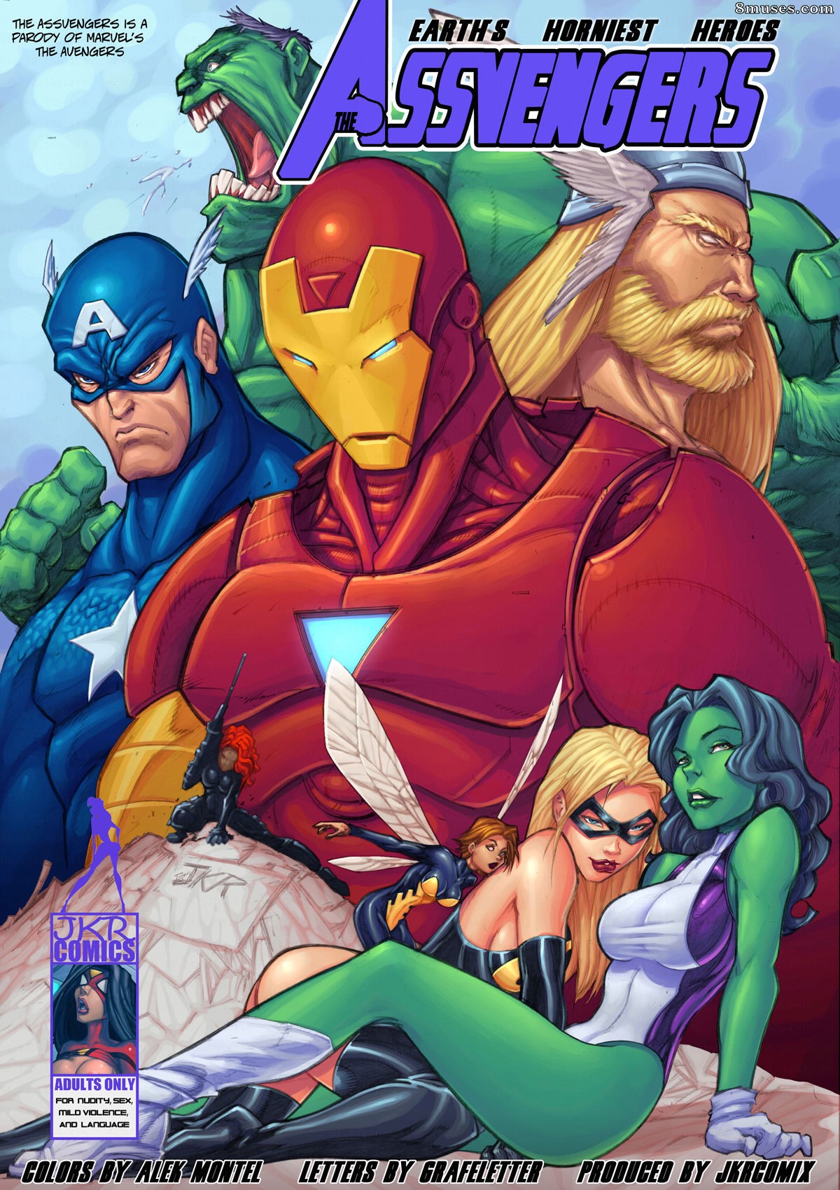 Vingadores do cu - Edição 1 - Página 1