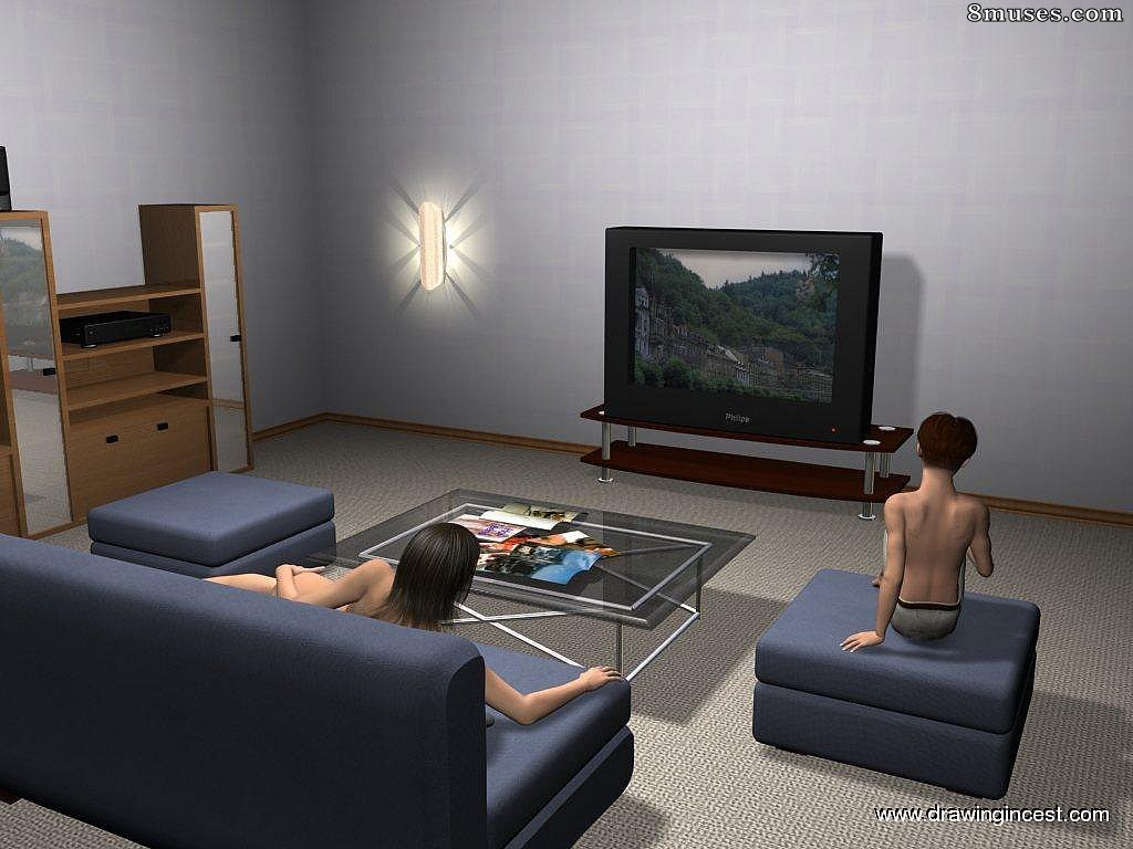 3D - Sons and moms bathroom dreams come to reality - Page 2