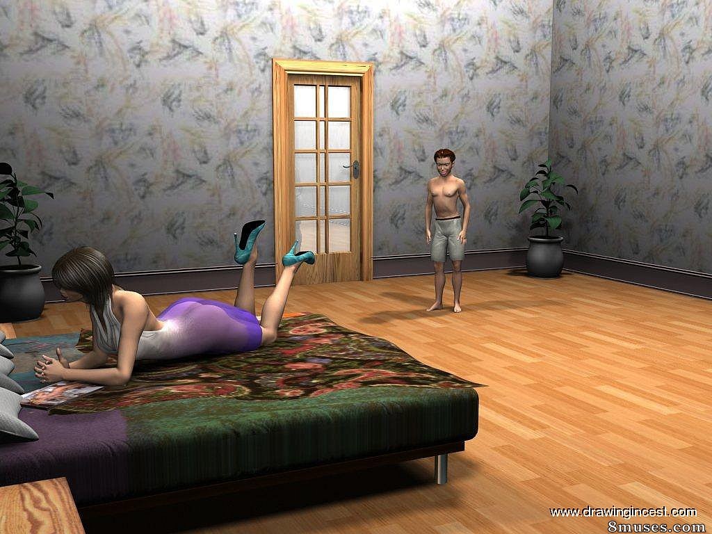 3D - Sons and moms bathroom dreams come to reality - Page 19