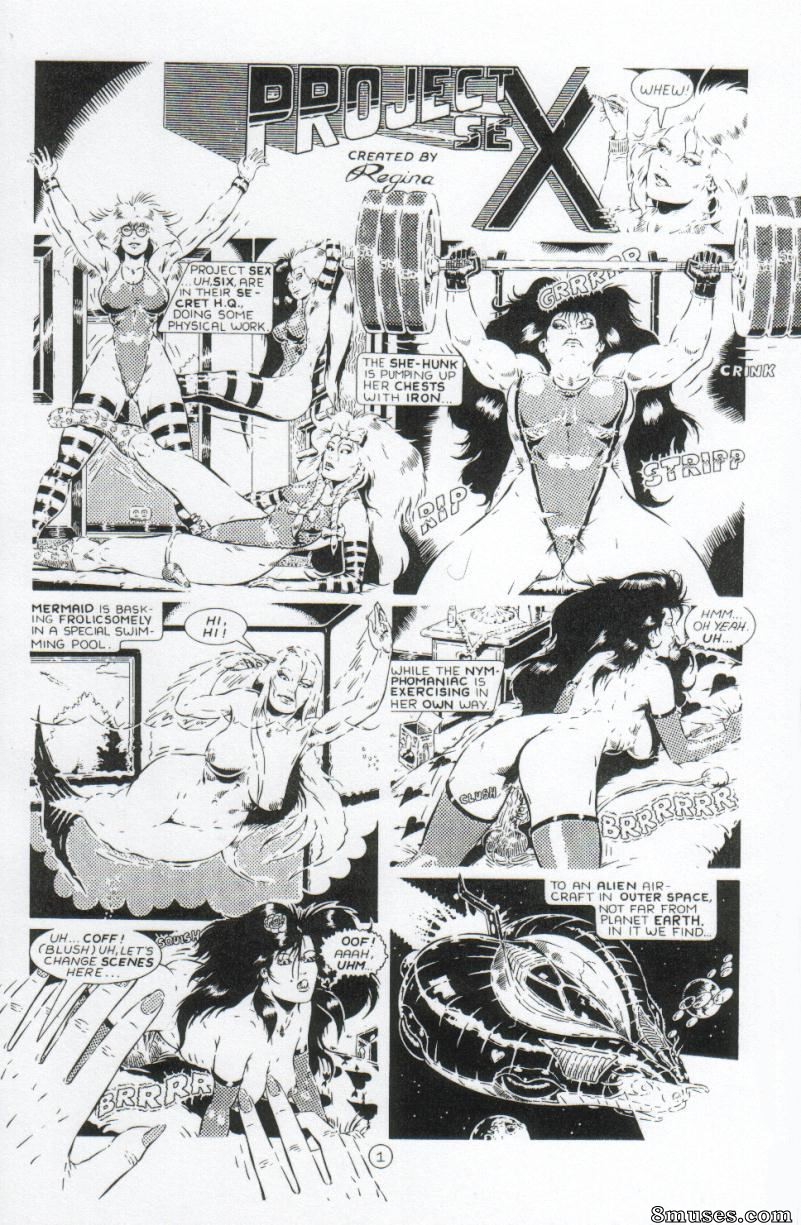 EROS Comics - परियोजना सेक्स - पेज 3