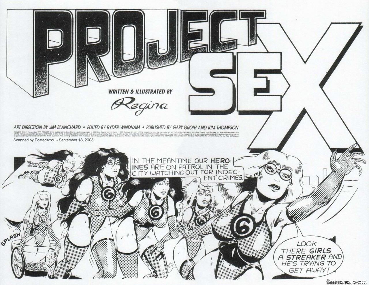 EROS Comics - Proyecto Sexo - Página 2