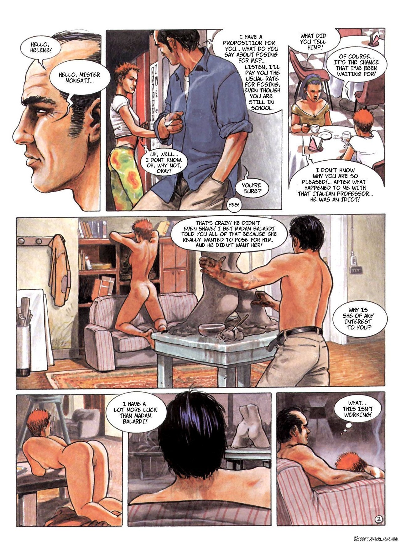 Selen Comics - शामिल दुर्व्यवहार - पेज 11