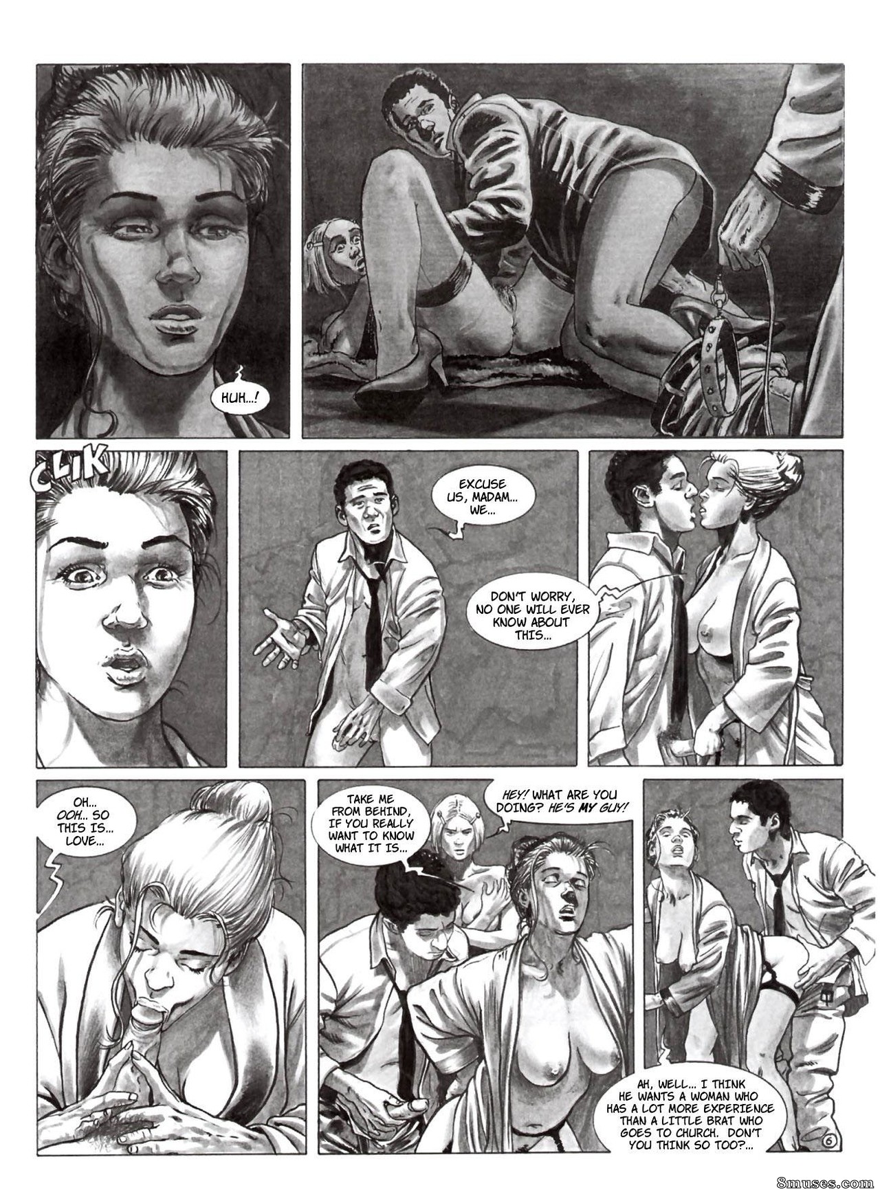 Selen Comics - शामिल दुर्व्यवहार - पेज 8