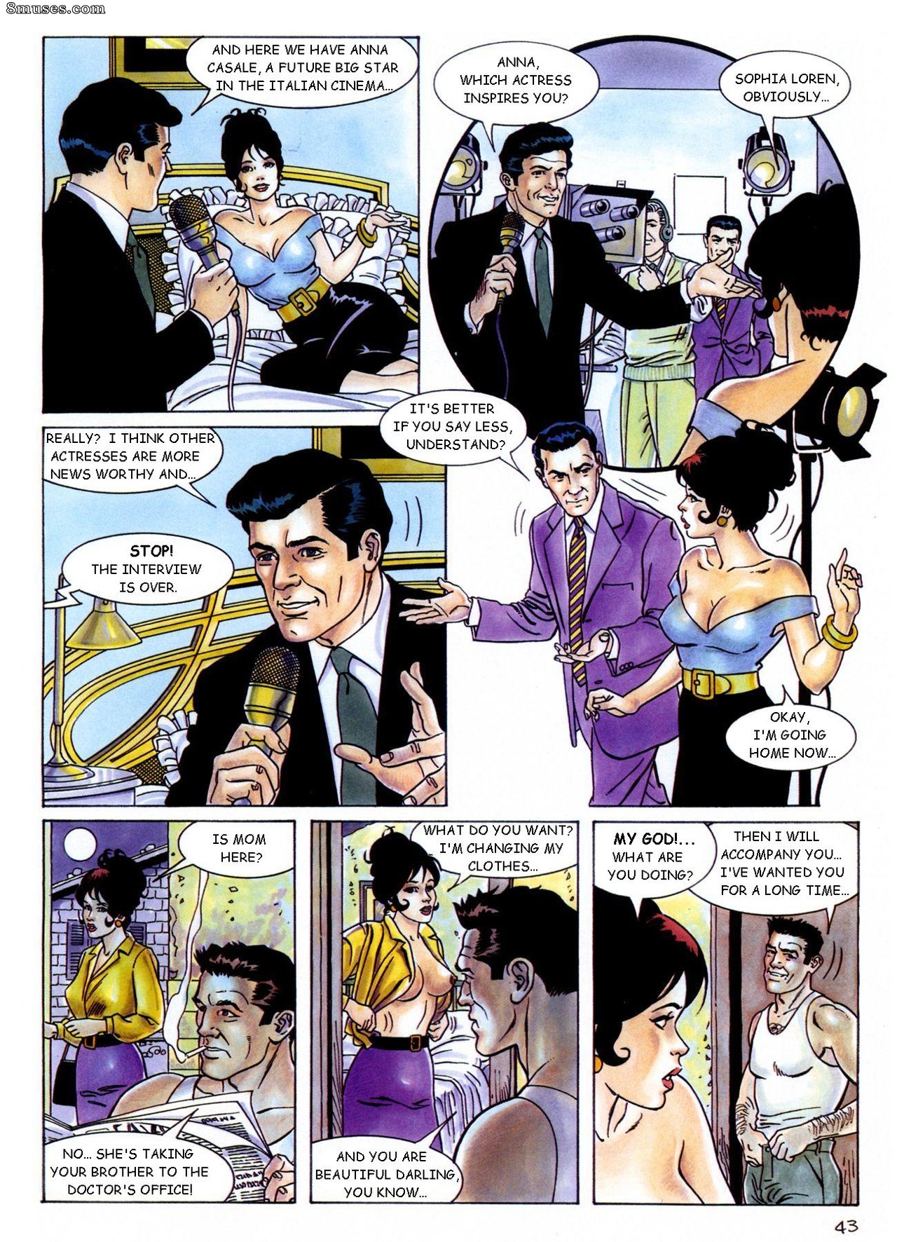 Stramaglia Morale Comics - Inocência pervertida de Anna - Página 46