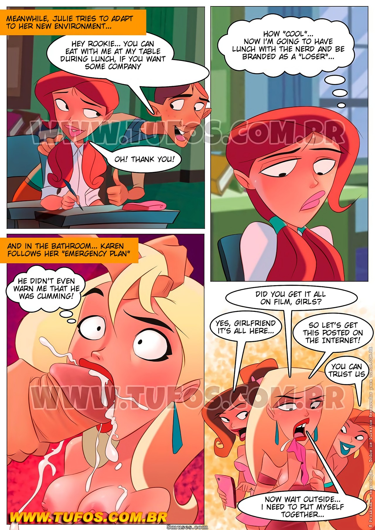 Galera da Facul - English - Issue 1 - The first day of school - Page 9