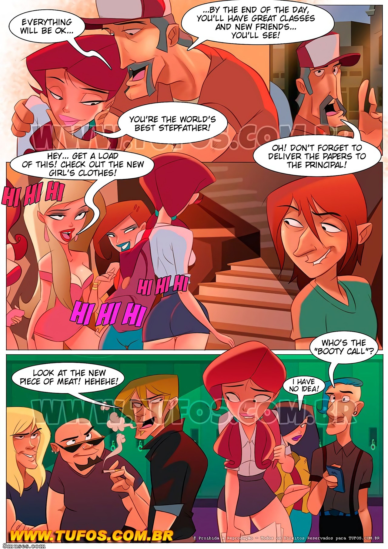 Galera da Facul - English - Issue 1 - The first day of school - Page 3