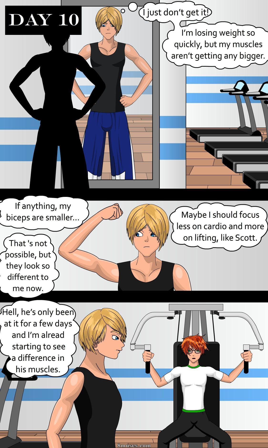 Sapphirefoxx - Companheiros de Quarto em Transformação - Página 14
