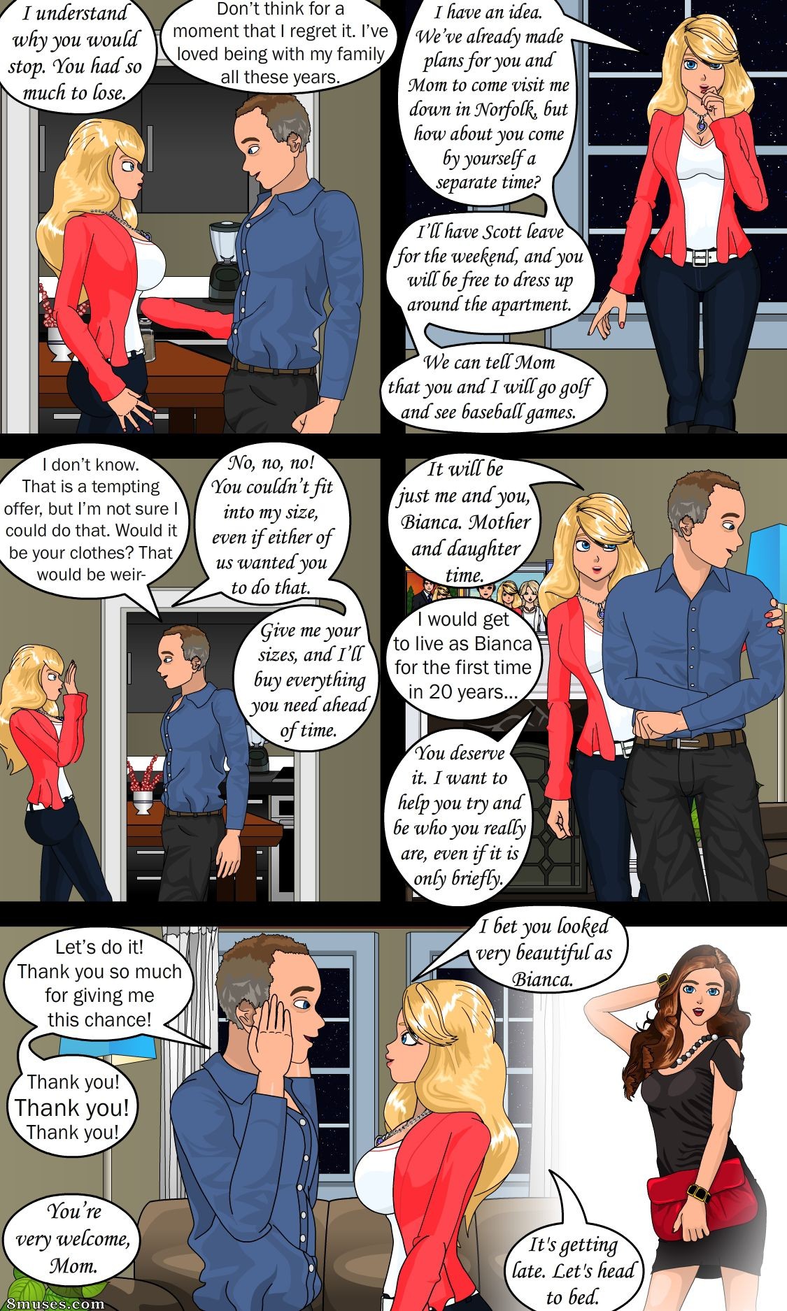 Sapphirefoxx - Shifting Roommates - Page 357