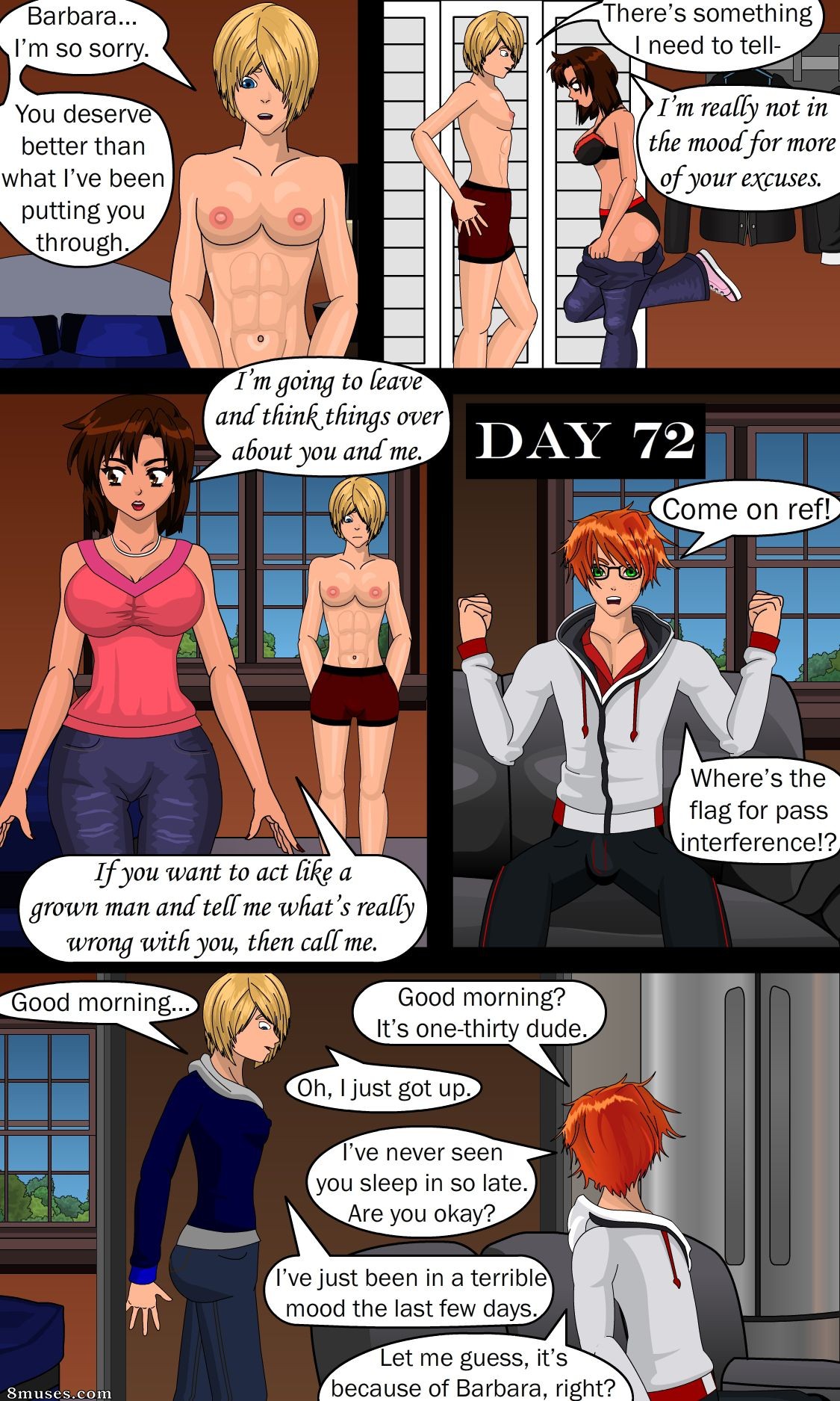 Sapphirefoxx - Shifting Roommates - Page 71