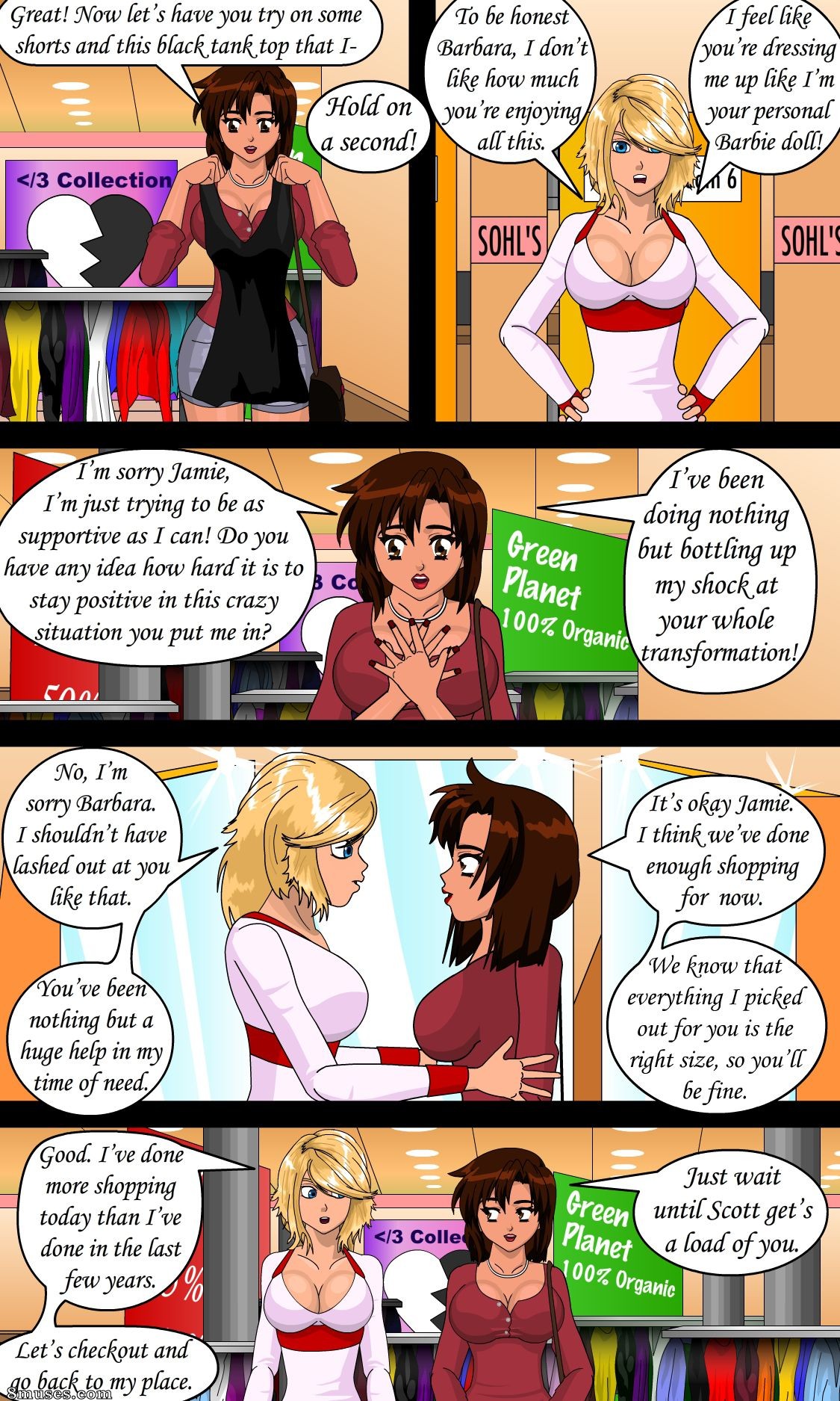 Sapphirefoxx - Companheiros de Quarto em Transformação - Página 122