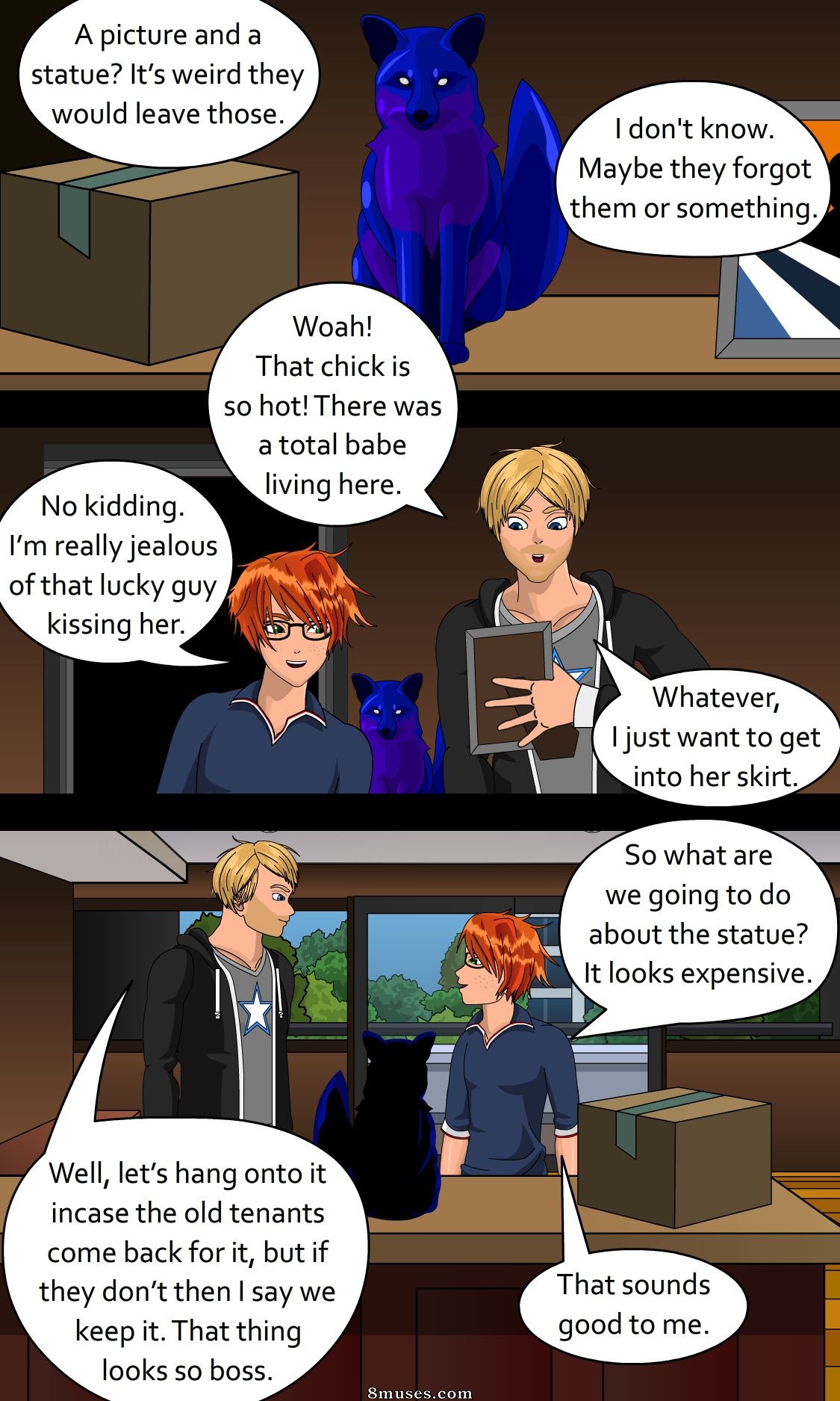 Sapphirefoxx - Shifting Roommates - Page 3