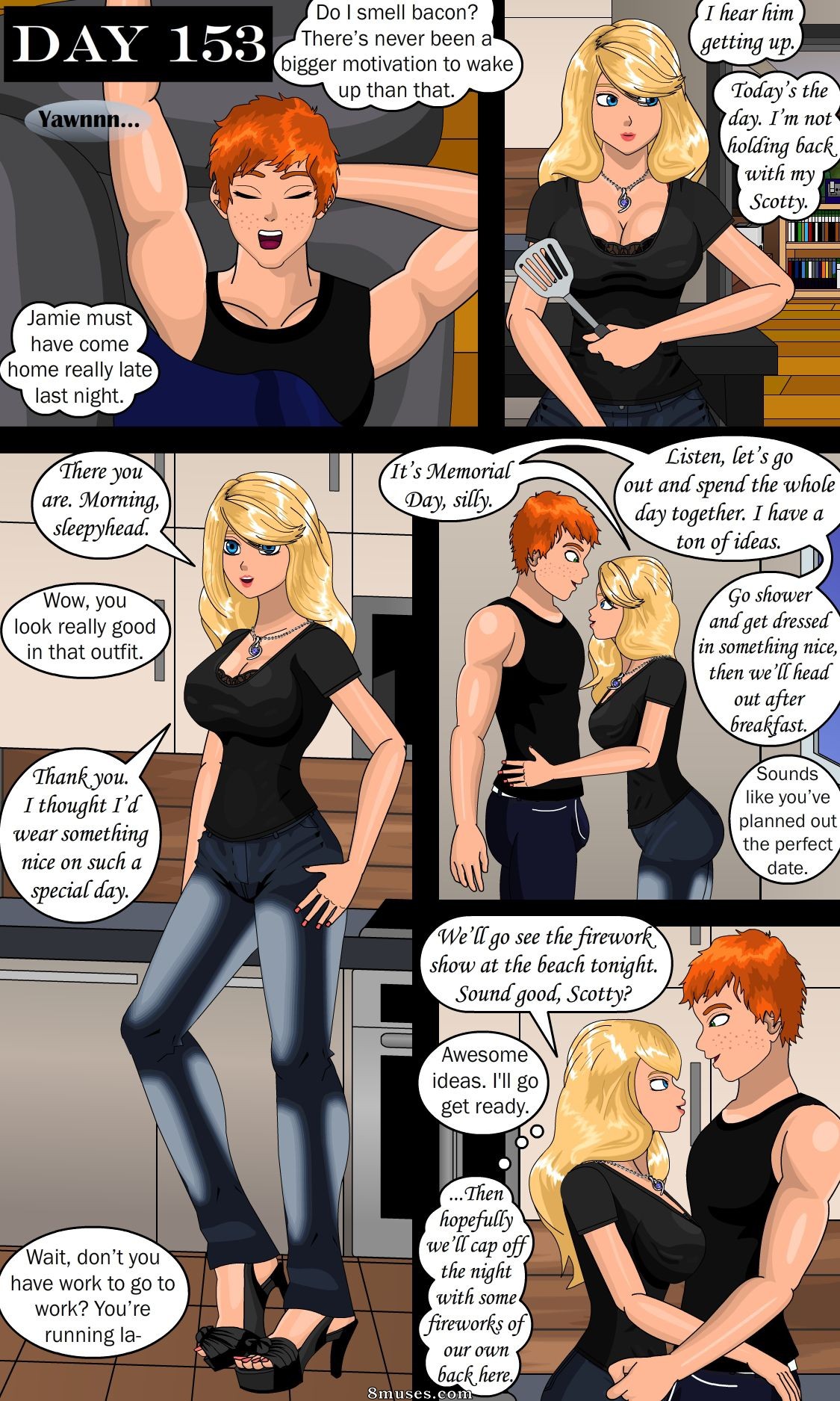 Sapphirefoxx - Companheiros de Quarto em Transformação - Página 359