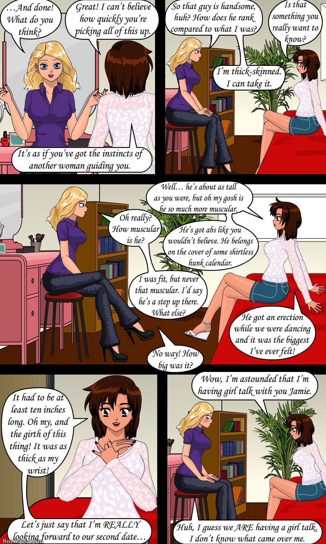 Sapphirefoxx - Companheiros de Quarto em Transformação - Página 172