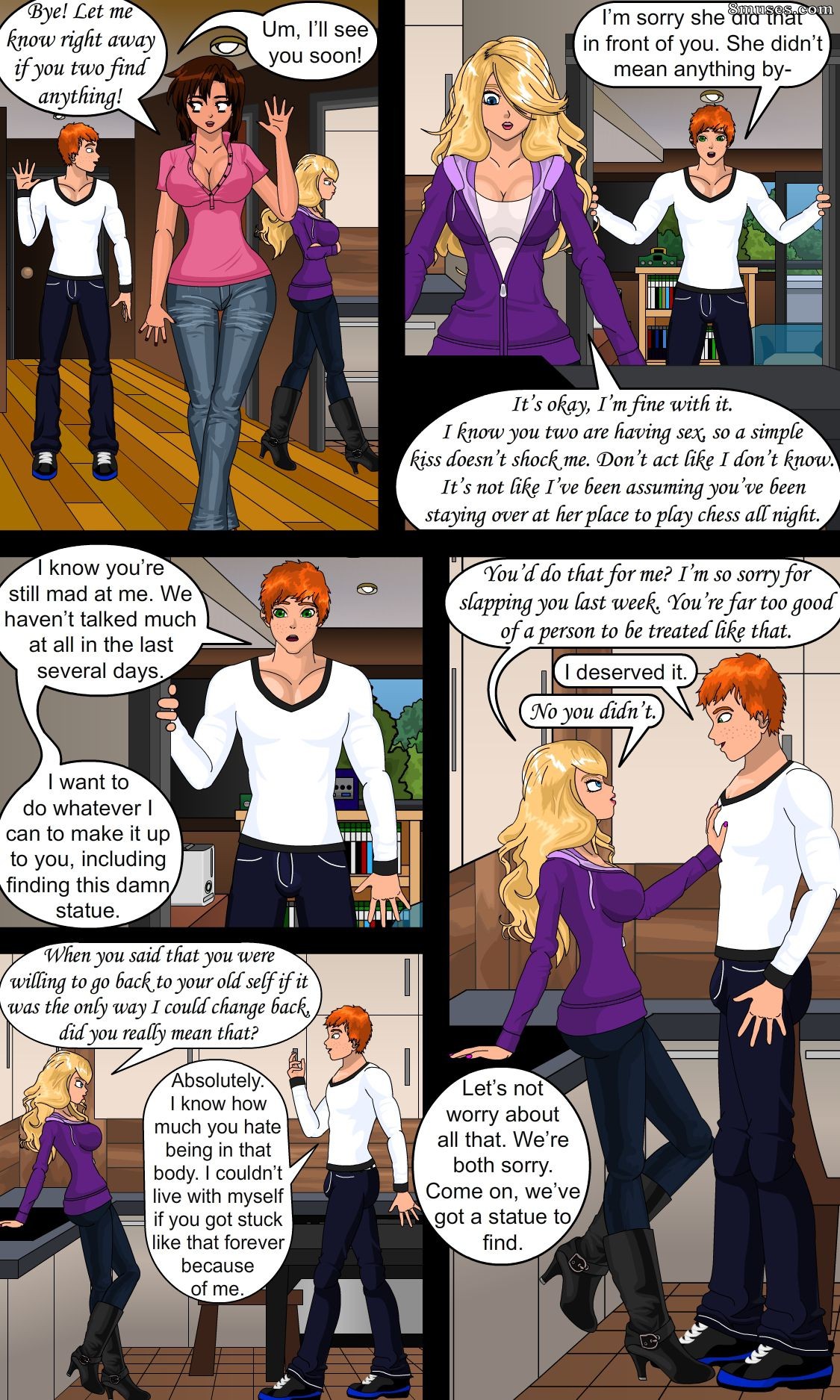 Sapphirefoxx - Shifting Roommates - Page 232