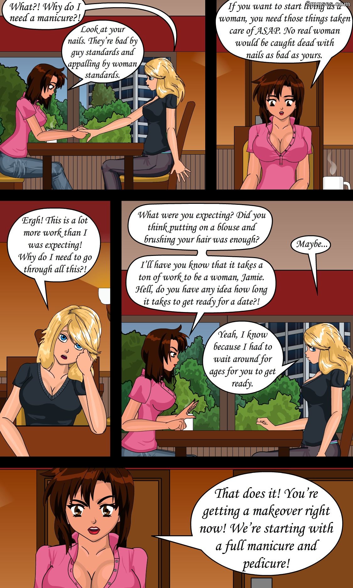 Sapphirefoxx - Companheiros de Quarto em Transformação - Página 137
