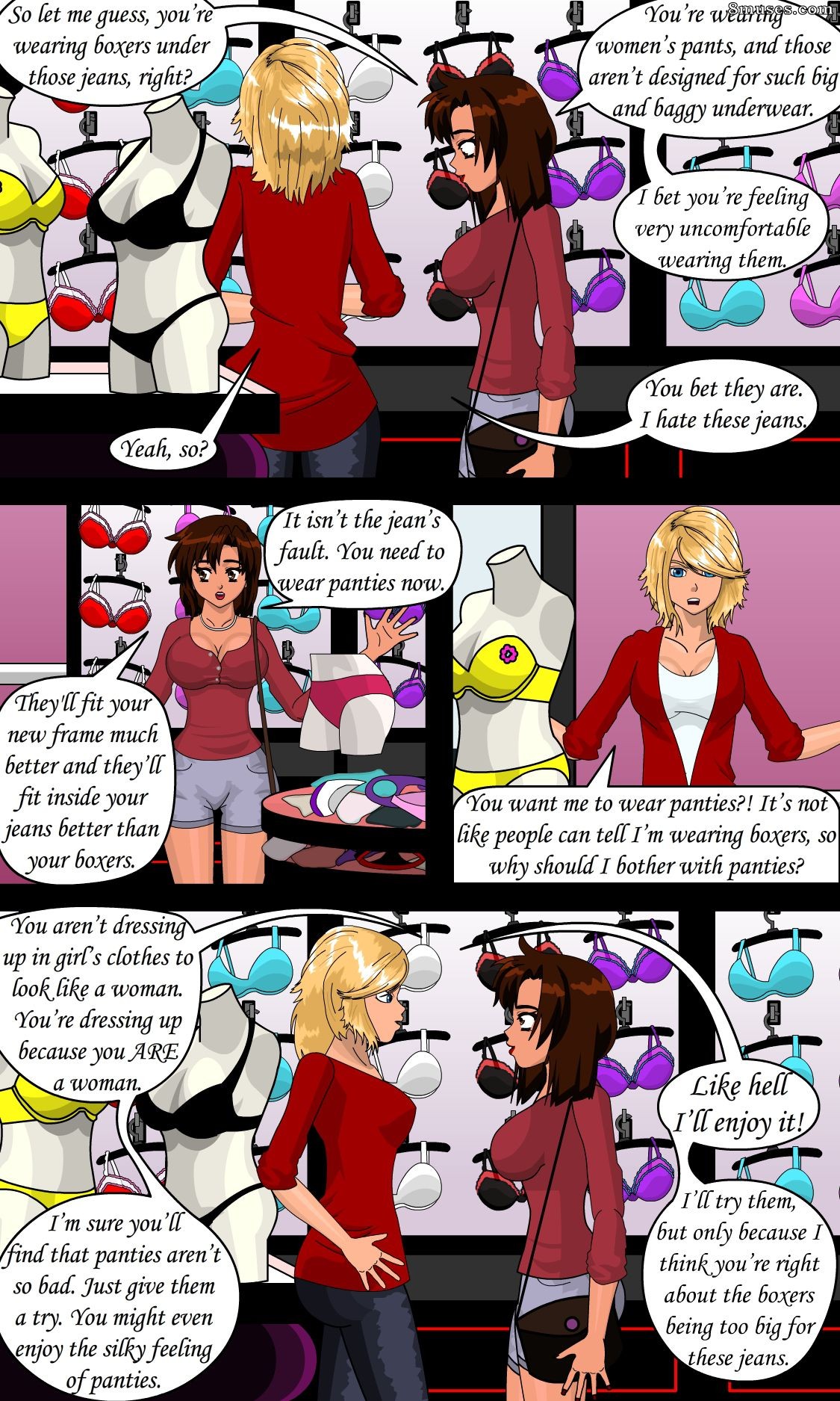 Sapphirefoxx - Companheiros de Quarto em Transformação - Página 110