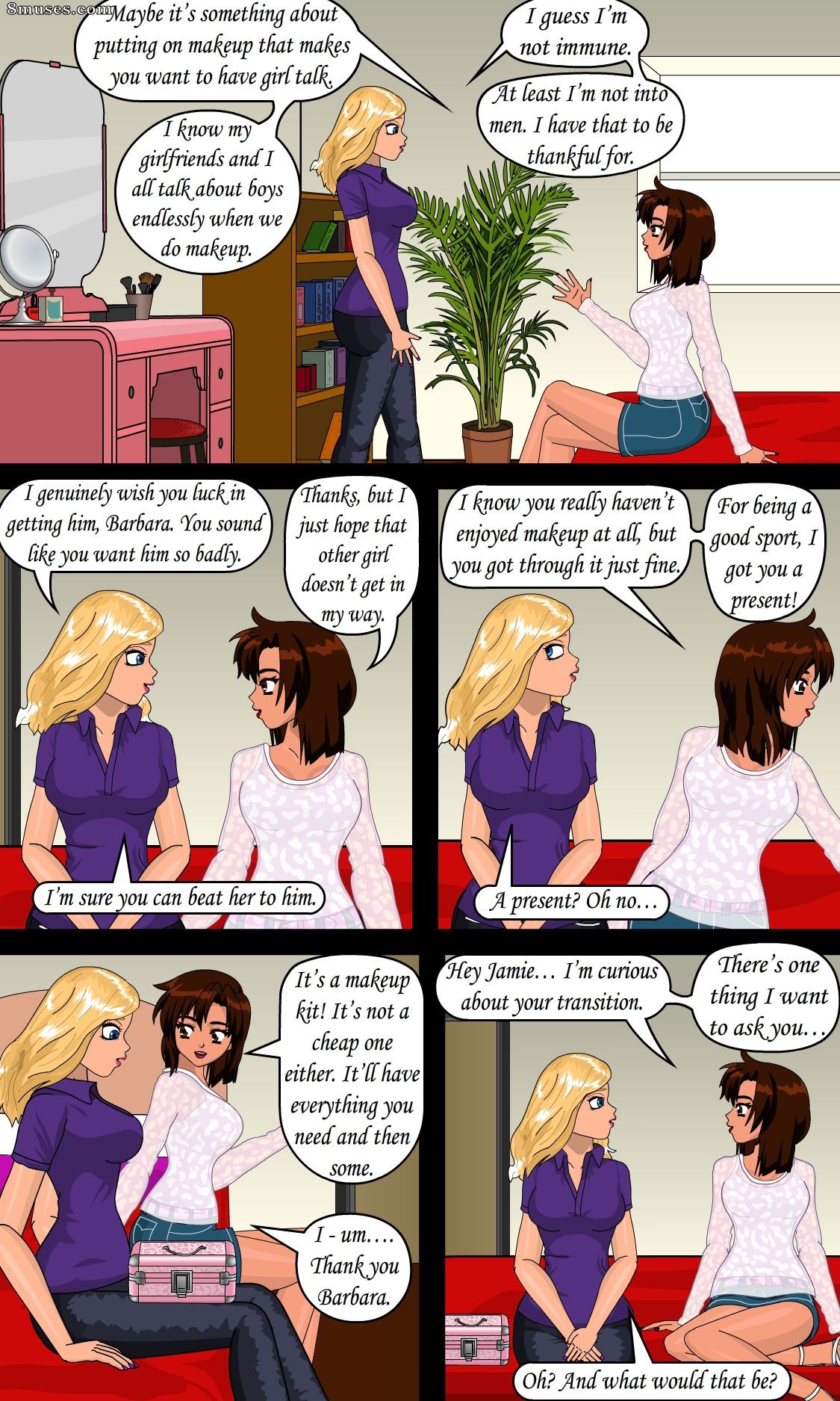 Sapphirefoxx - Companheiros de Quarto em Transformação - Página 173