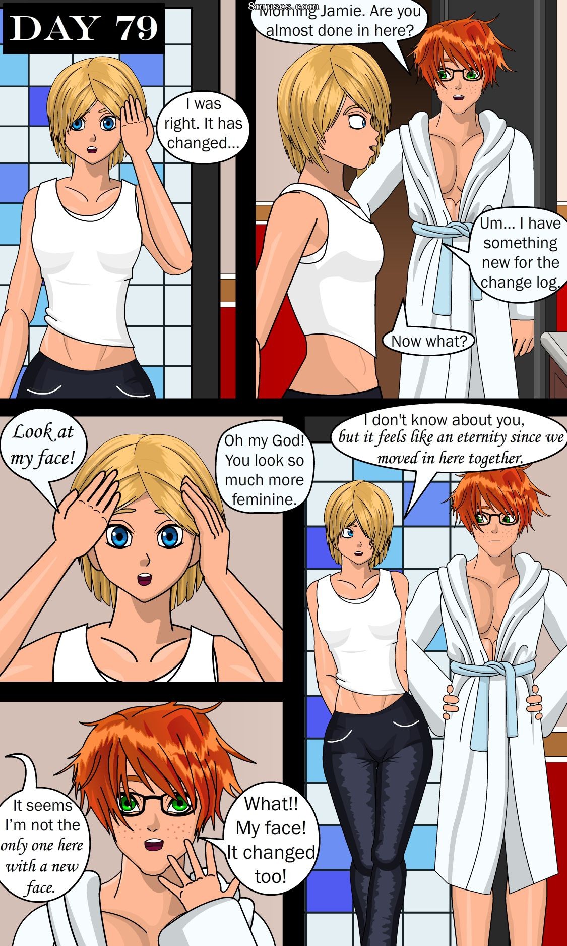 Sapphirefoxx - Companheiros de Quarto em Transformação - Página 93