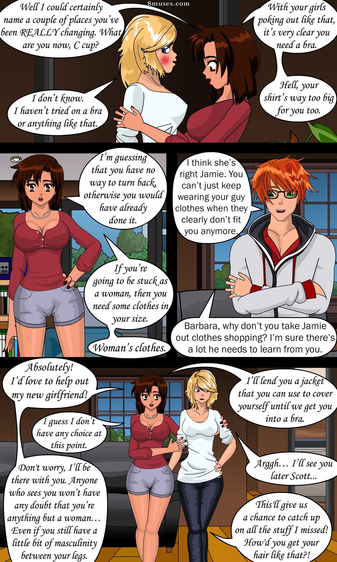 Sapphirefoxx - Companheiros de Quarto em Transformação - Página 108