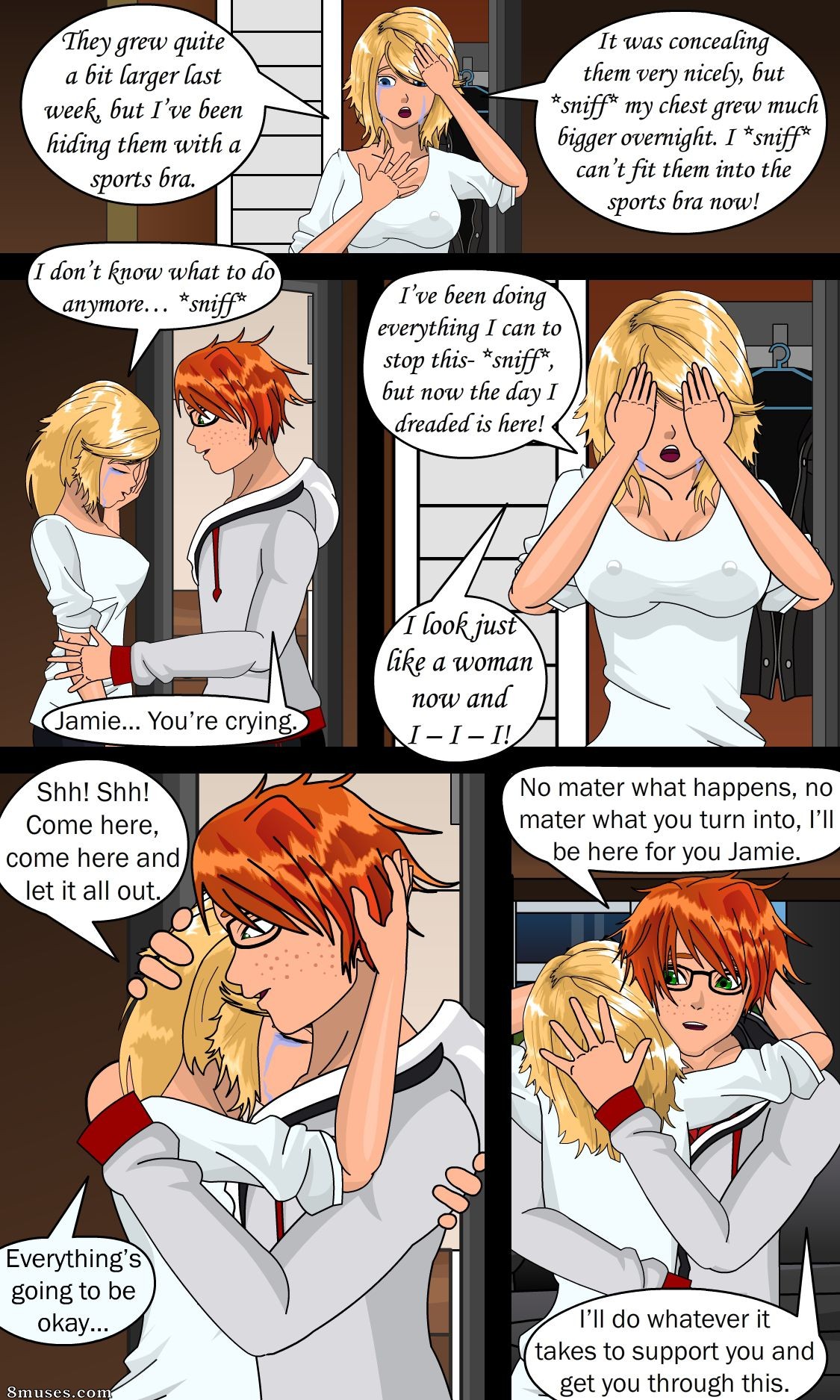 Sapphirefoxx - Companheiros de Quarto em Transformação - Página 102