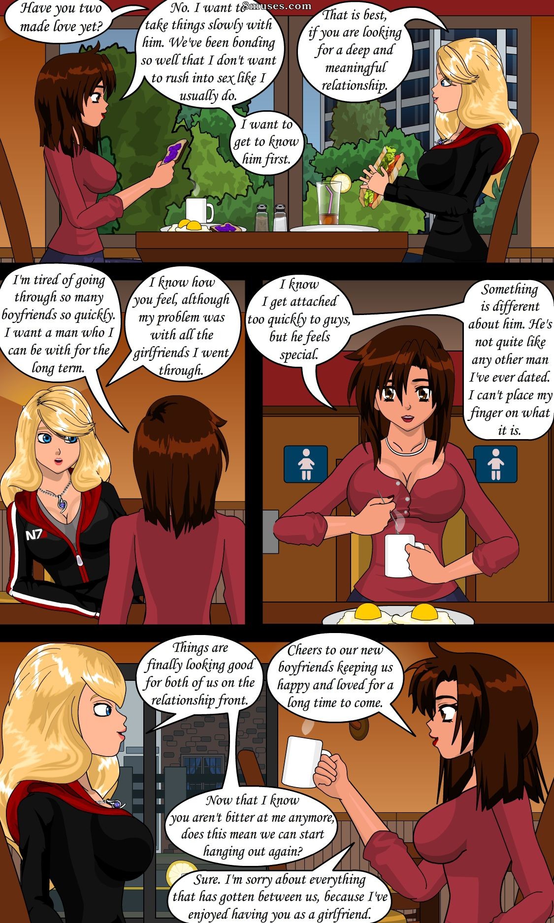 Sapphirefoxx - Companheiros de Quarto em Transformação - Página 399