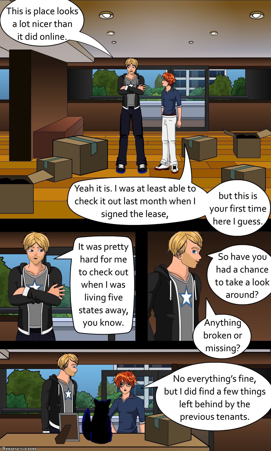 Sapphirefoxx - Shifting Roommates - Page 2