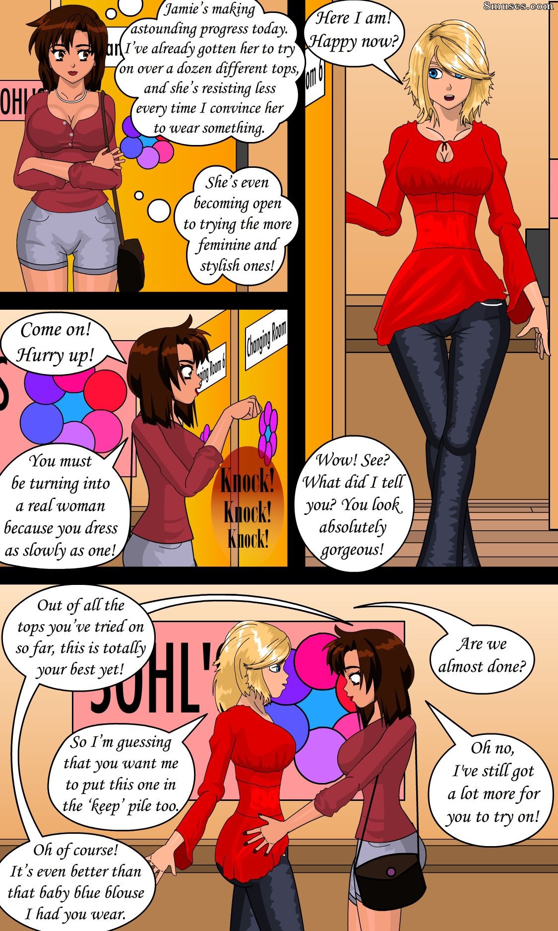 Sapphirefoxx - Shifting Roommates - Page 119
